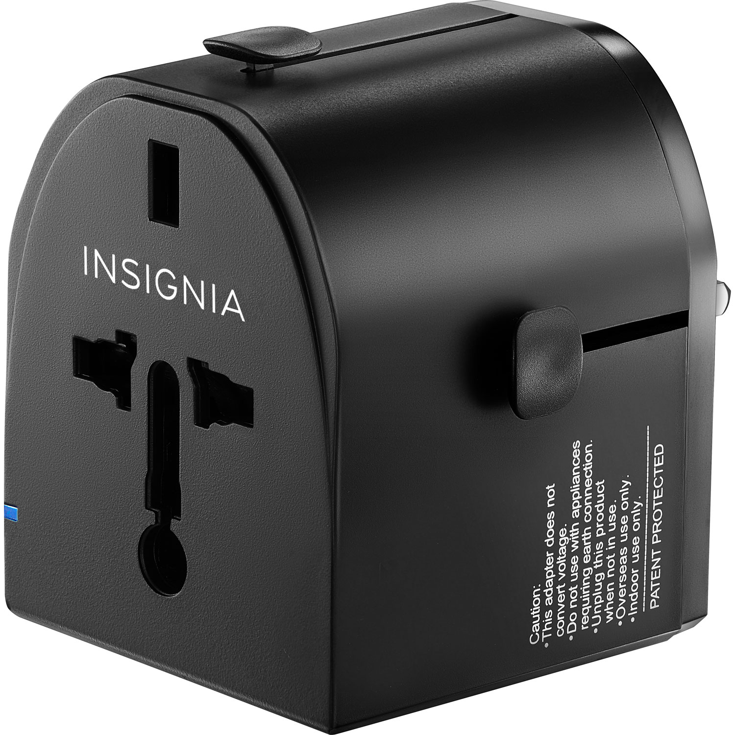 Adaptateur de voyage tout-en-un d'Insignia - Noir - Exclusivité de Best Buy