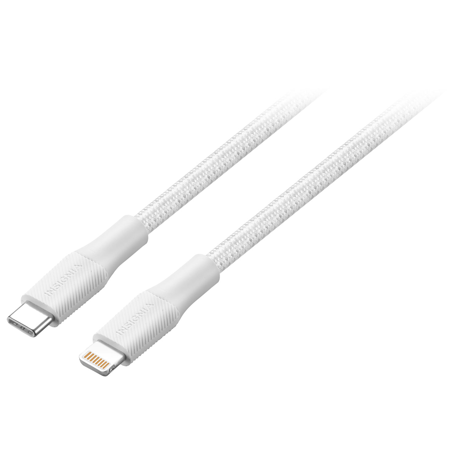 Insignia 3.0m Lightning to USB-C Cable - Moon Grey - Only at Best Buy