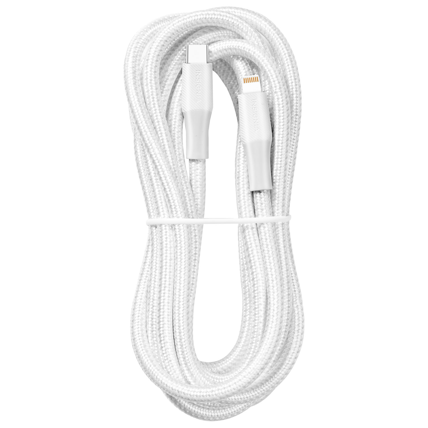 Insignia 3.0m Lightning to USB-C Cable - Moon Grey - Only at Best Buy