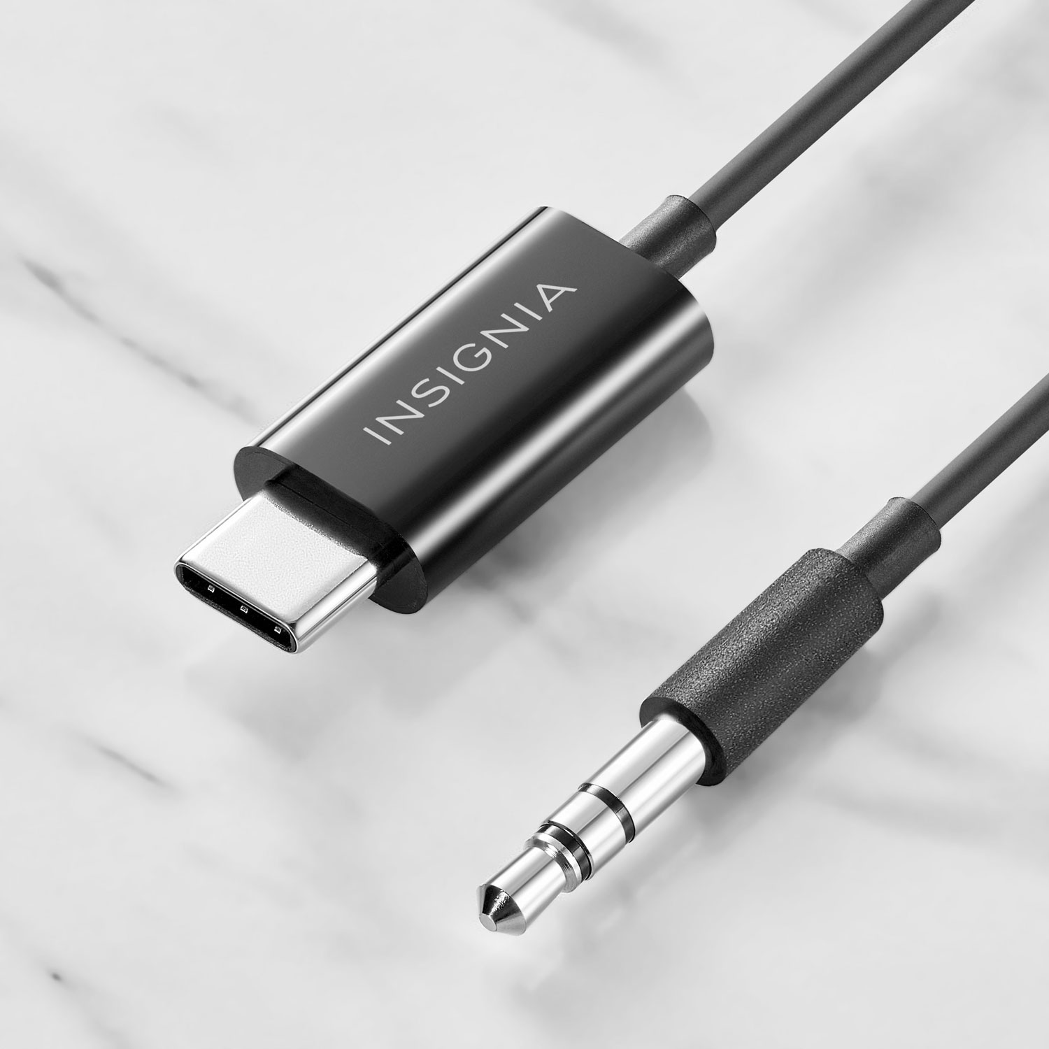 Insignia 0.91m USB Type-C to 3.5mm Audio Plug Cable - Only at Best Buy