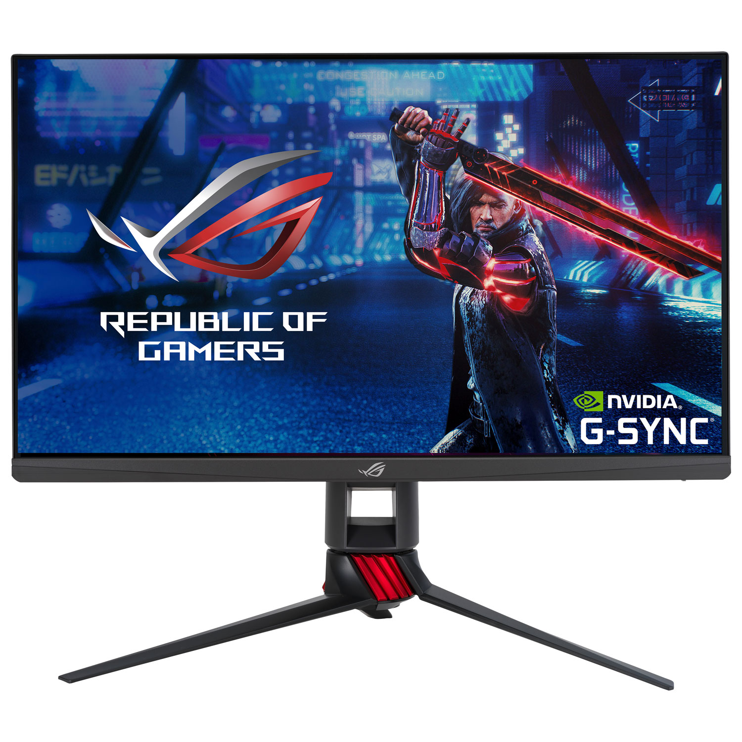 ASUS ROG Strix 27" QHD 170Hz 1ms GTG IPS LED G-Sync Gaming Monitor (XG279Q) - Black