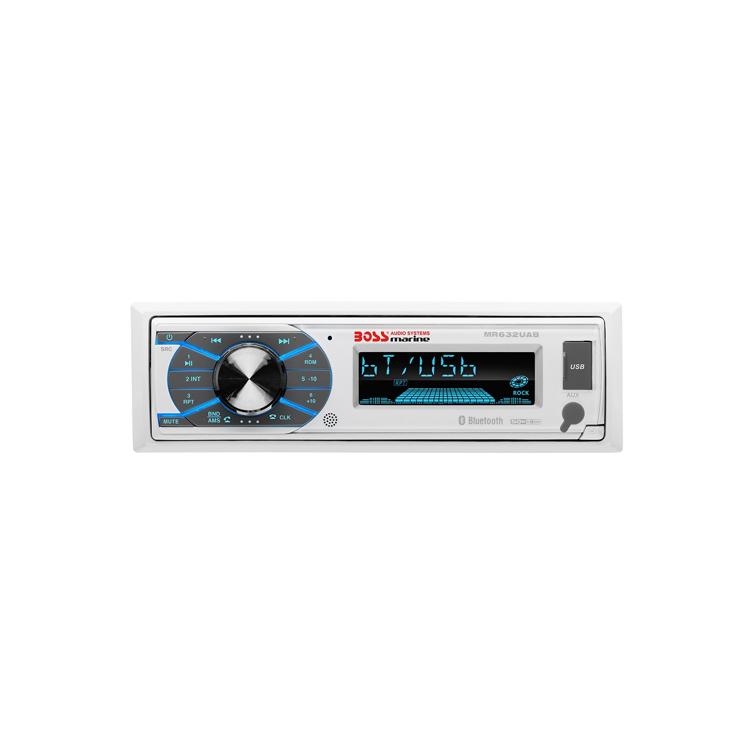 Boss Audio MR632UAB Single-DIN Multimedia Player USB/SD/MP3/WMA/AM/FM w/ Bluetooth