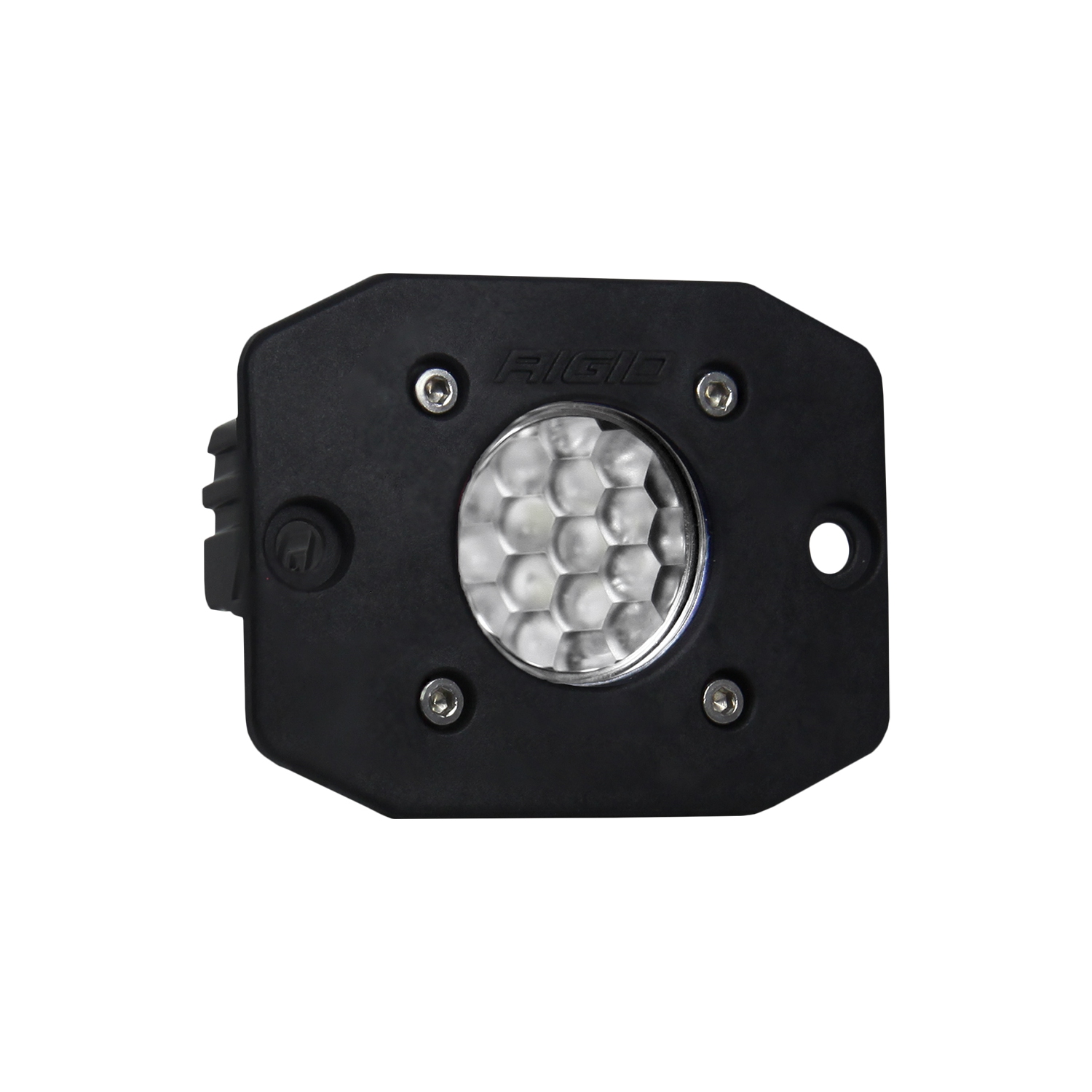 RIGID Industries Ignite Flush Mount Diffused - Single - Black