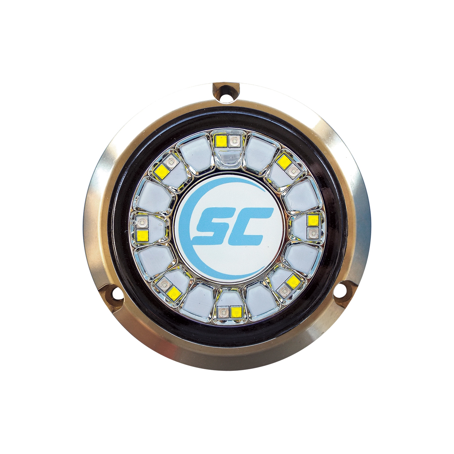 Shadow-Caster Blue/White Color Changing Underwater Light - 16 LEDs - Bronze