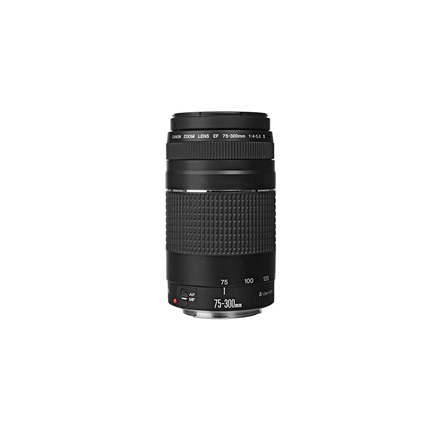 Canon EF 75-300mm f/4.0-5.6 III Lens Bundle for Canon T5 T6 T6i 70D 80D 5D Mark