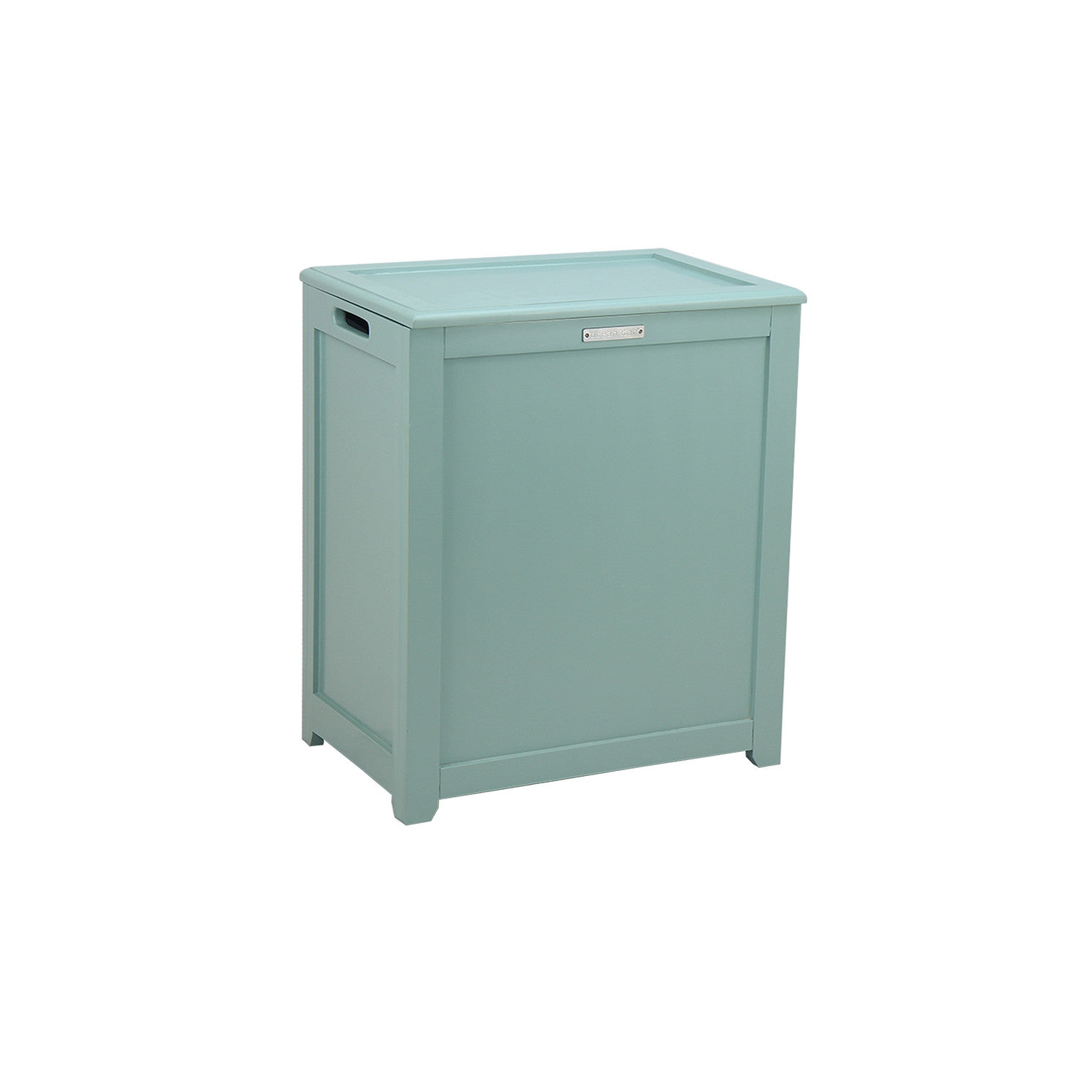 Oceanstar Storage Laundry Hamper, Turquoise