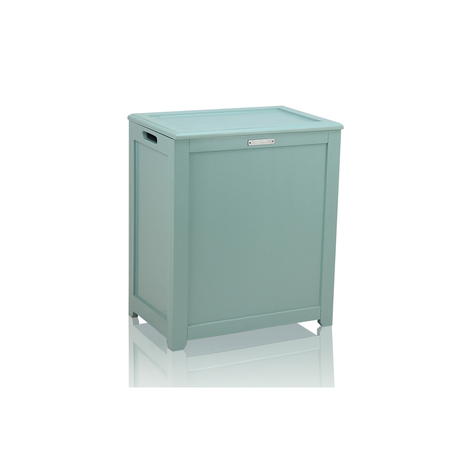 Oceanstar Storage Laundry Hamper, Turquoise