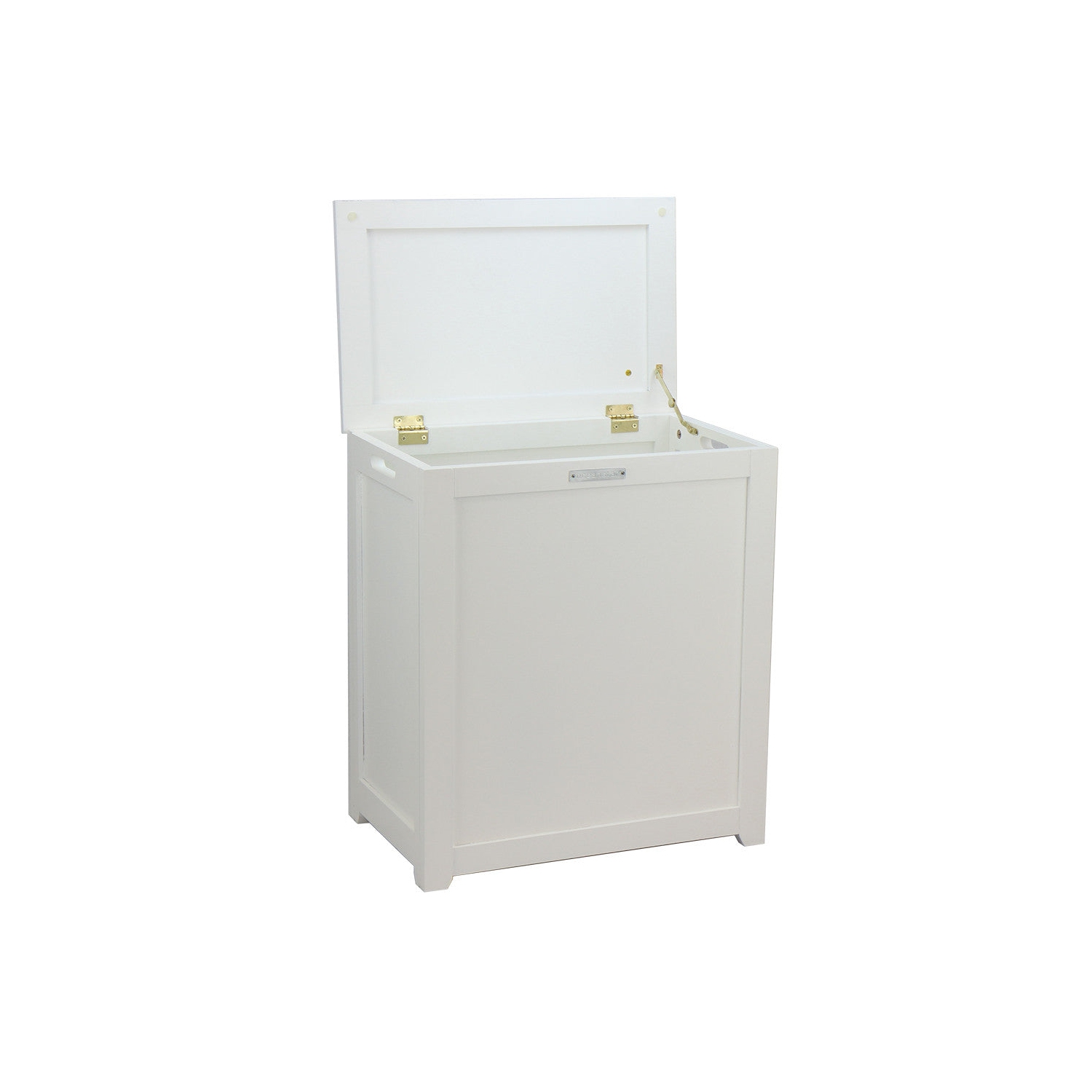 Oceanstar Storage Laundry Hamper, White