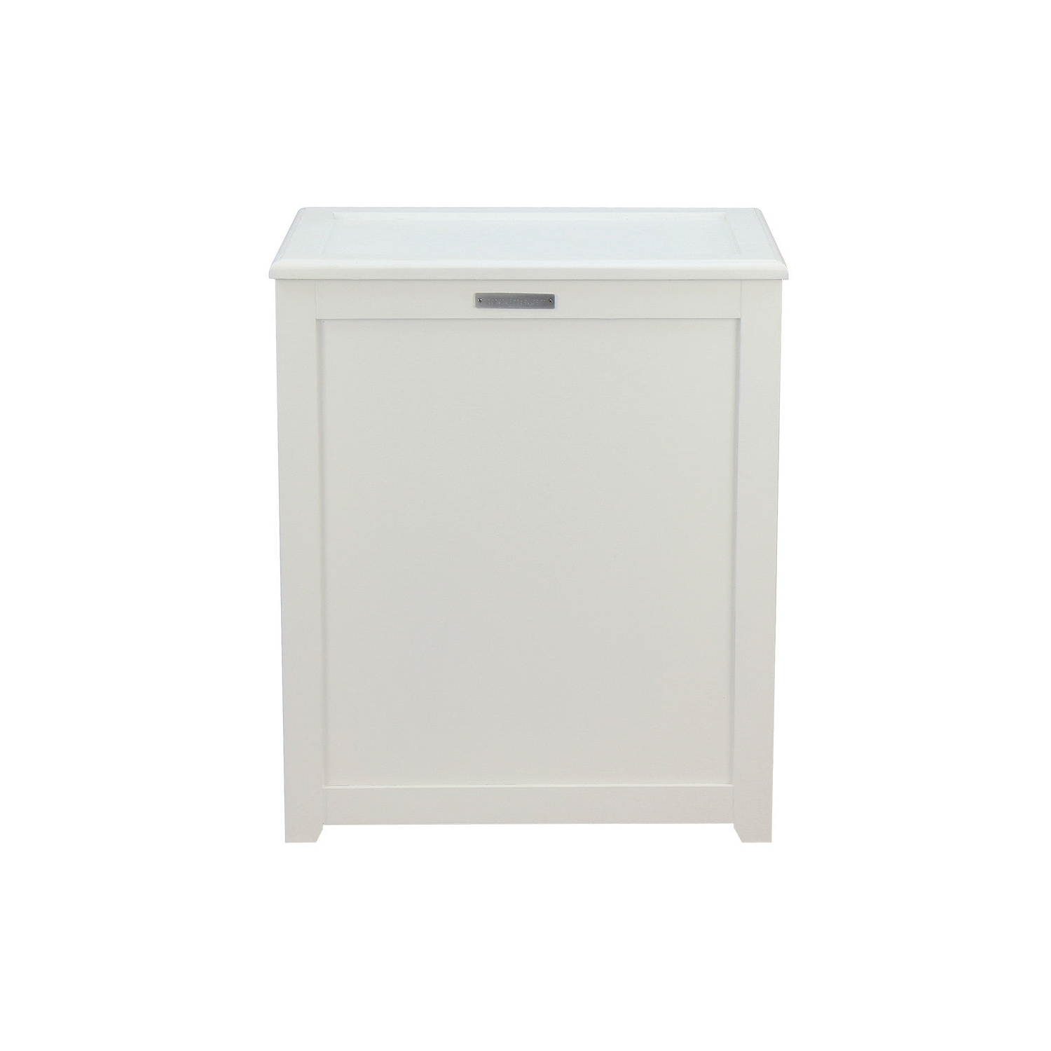 Oceanstar Storage Laundry Hamper, White