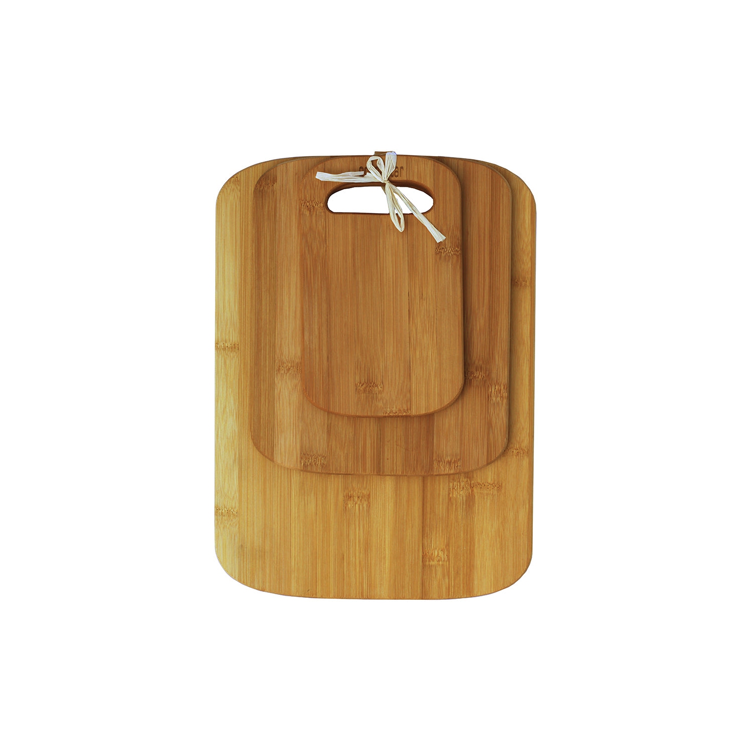 Oceanstar 3-Piece Bamboo Cutting Board Set