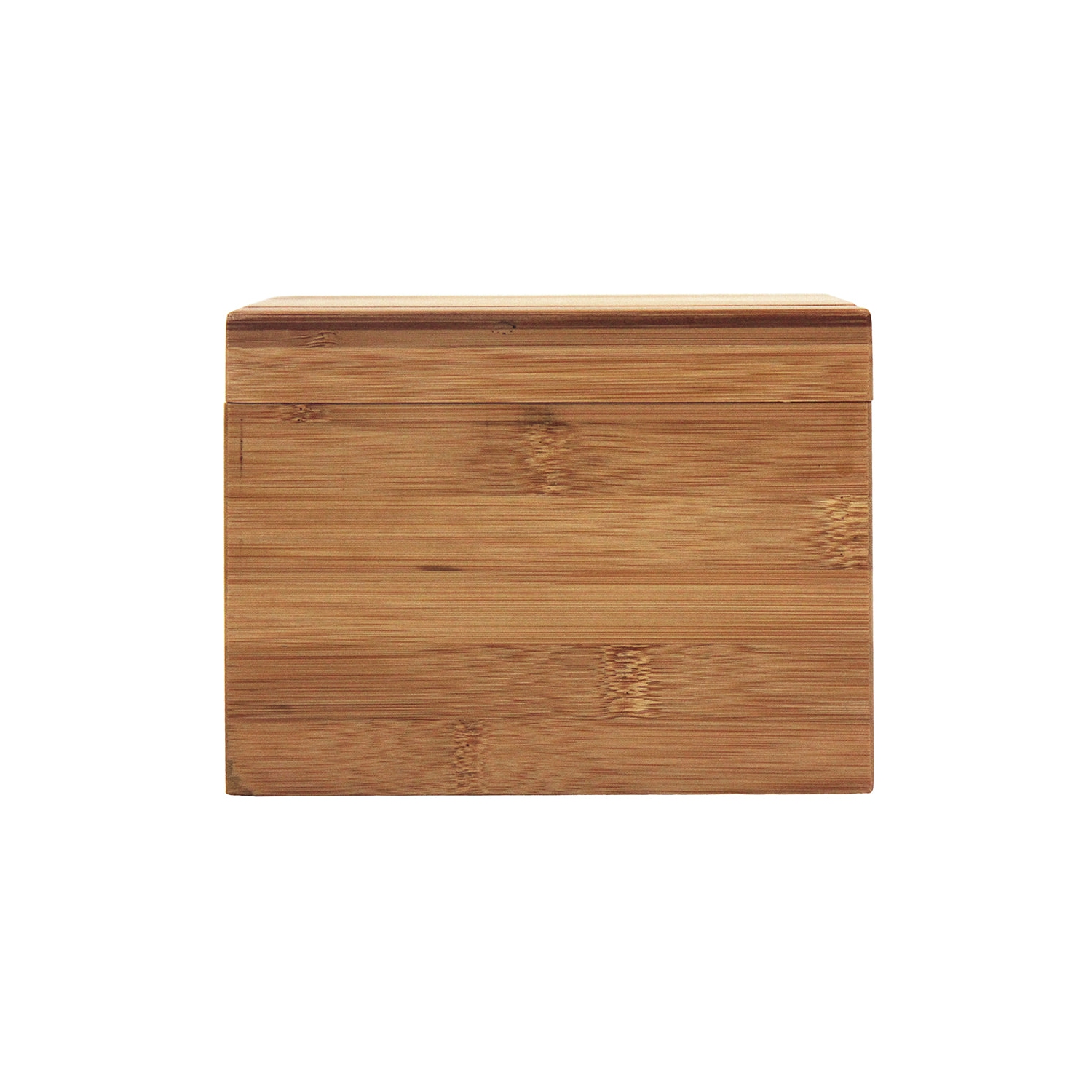 Oceanstar Bamboo Recipe Box with Divider