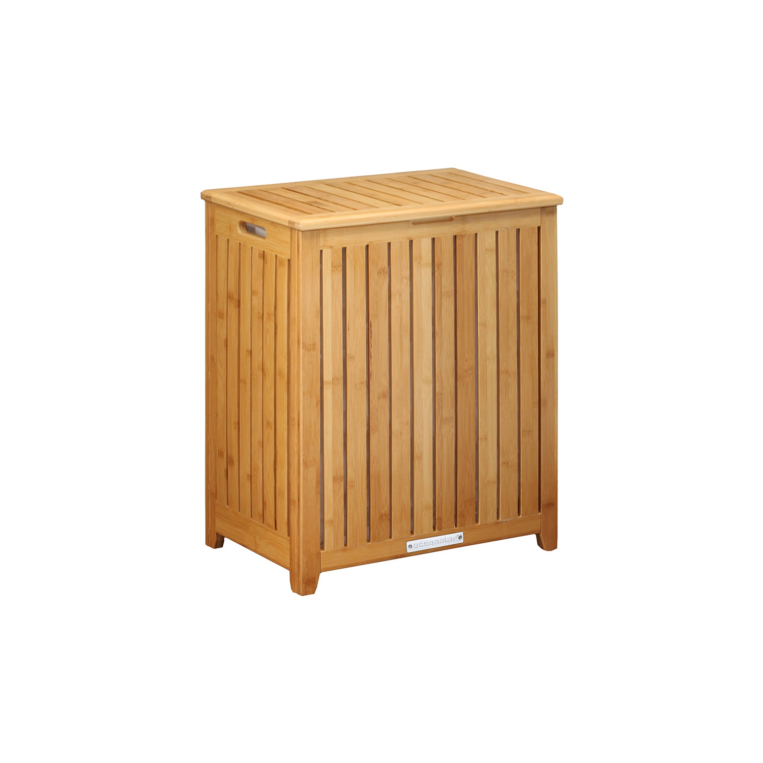 Oceanstar Spa-Style Bamboo Laundry Hamper BRH1248