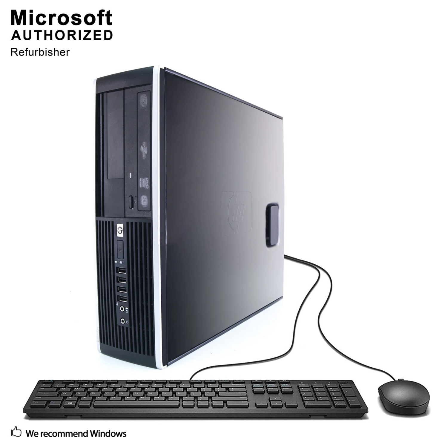 Refurbished (Good) - HP Compaq Pro 6300 SFF, Intel Core i3 3220 3.3 GHz,  16G DDR3, 500G, WiFi, BT 4.0, DVD, Win10 Pro 64 Bit (EN/FR/ES)