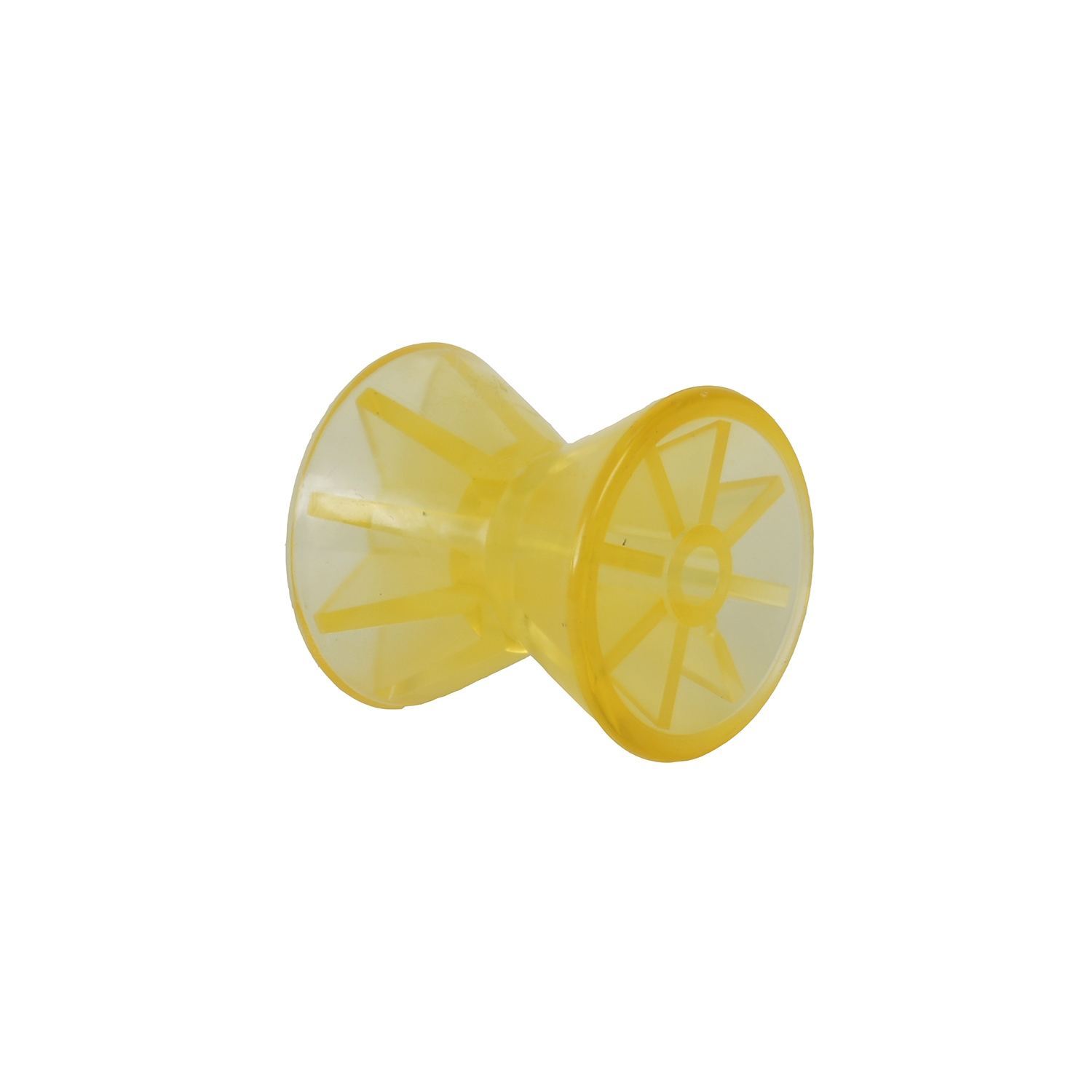 C.E. Smith Bow Roller - Yellow PVC - 4" x 1/2" ID