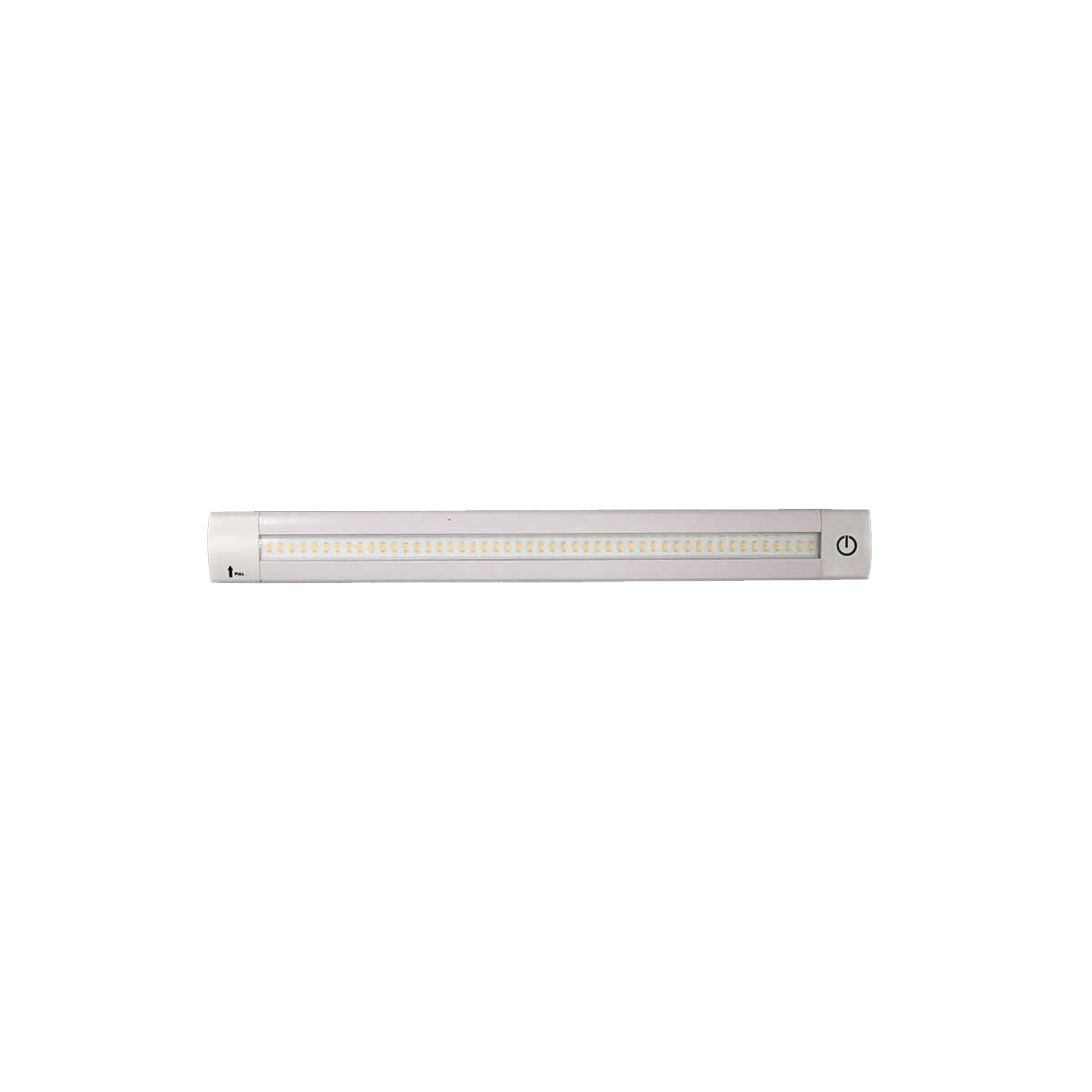 Lunasea Adjustable Linear LED Light w/Built-In Dimmer - 12" Length, 12VDC, Warm White w/ Switch