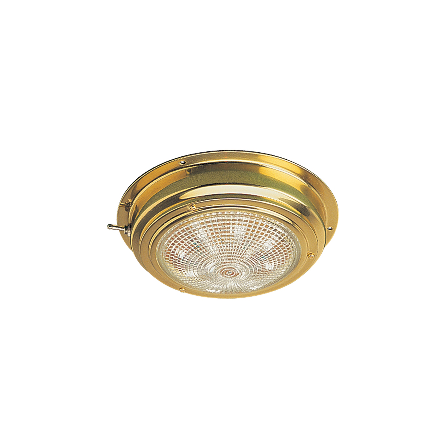Sea-Dog Brass LED Dome Light - 5" Lens