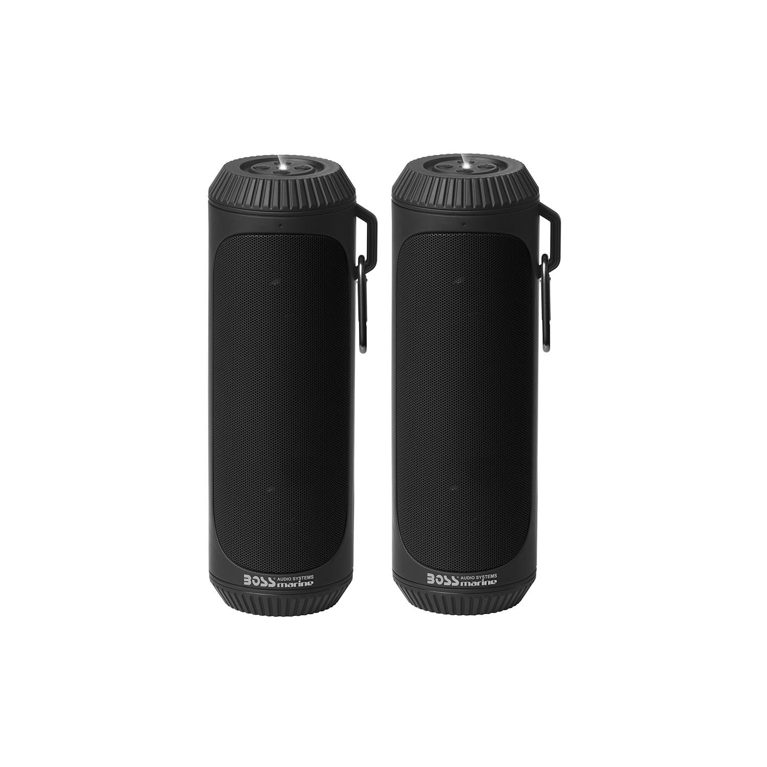 Boss Audio Bolt Marine Bluetooth® Portable Speaker System w/Flashlight - Pair - Black