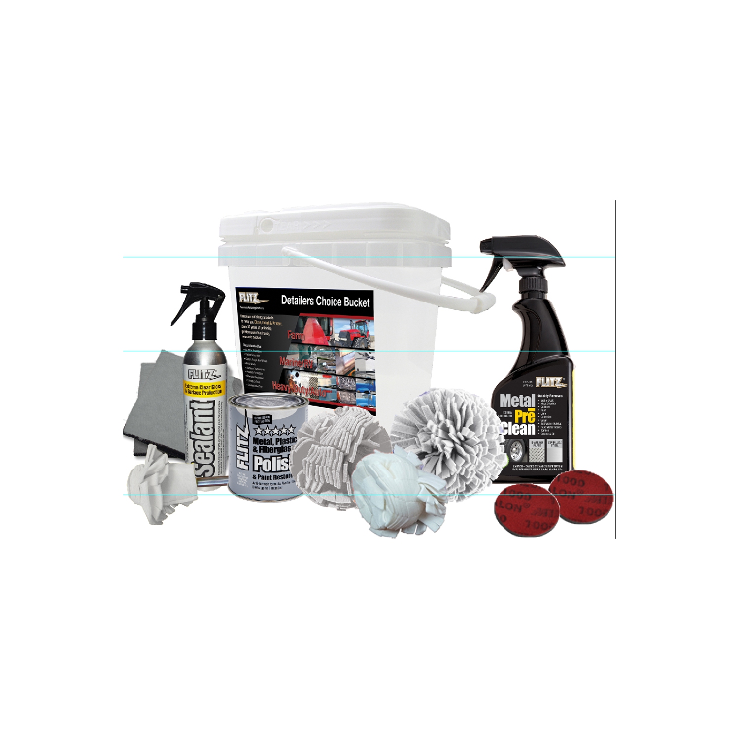 Flitz Detailers Choice Bucket