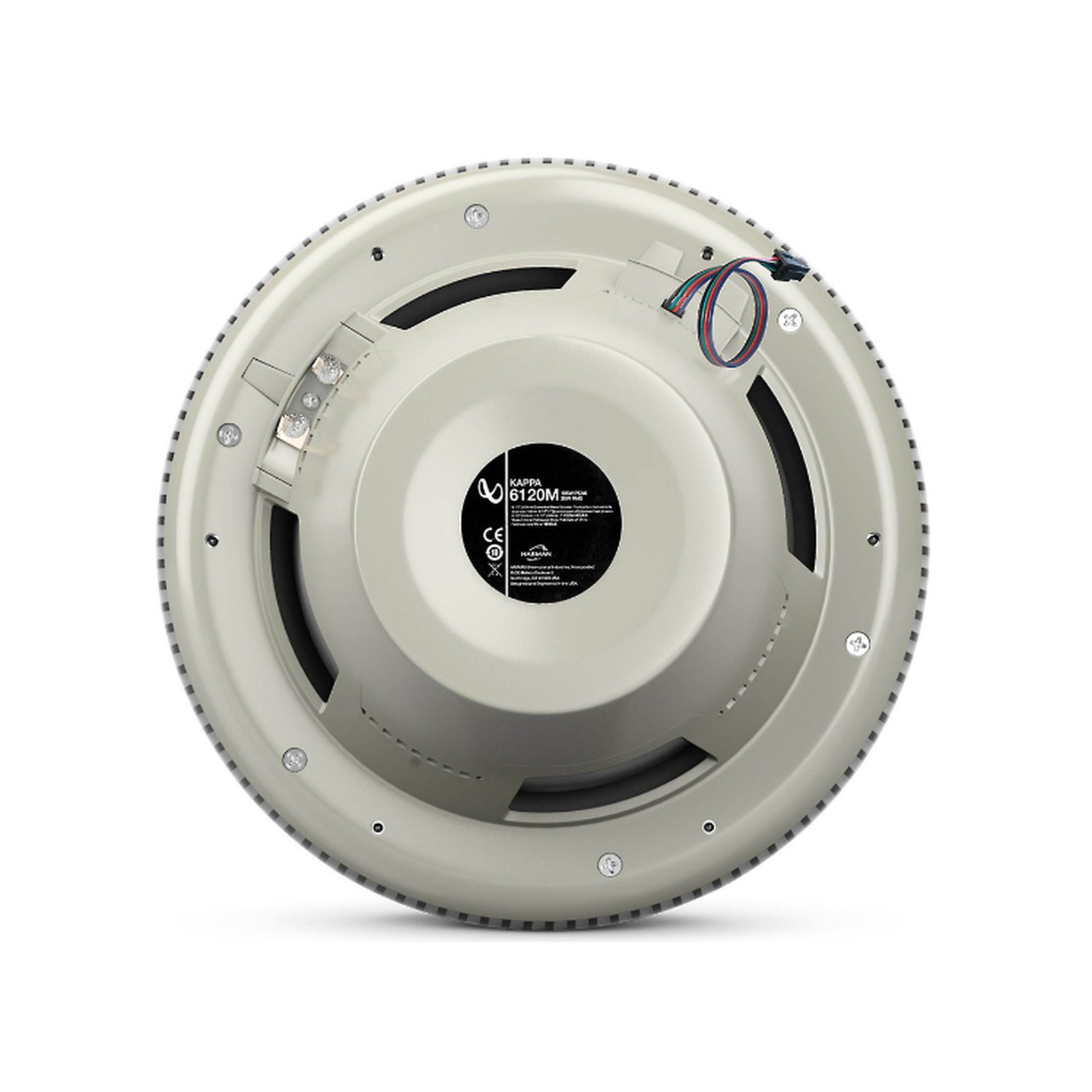 Infinity 6.5" Marine RGB Kappa Series Speakers - Pair - White