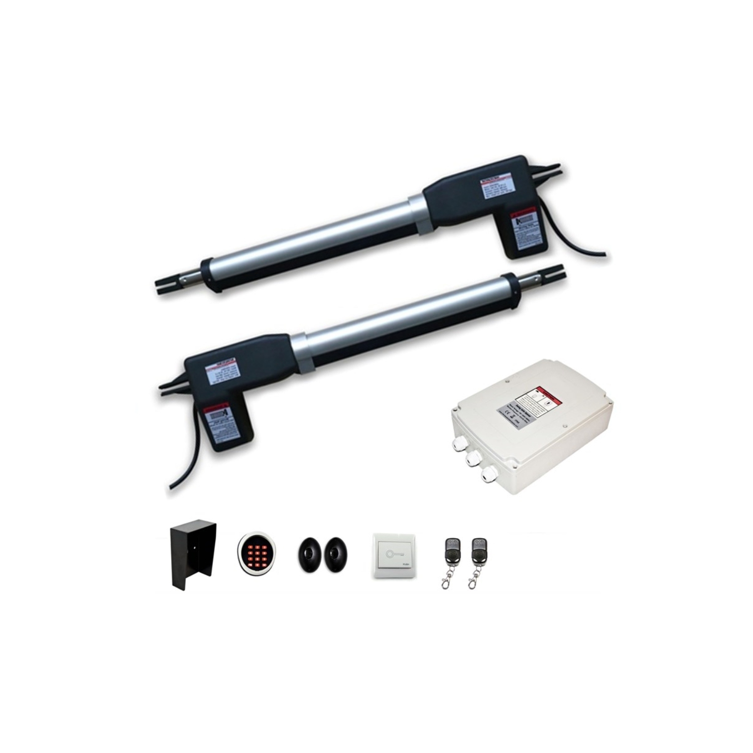 ALEKO AS1200 Accessories Kit Swing Gate Opener for Dual Swing Gates Up to 16-Feet Long and 1200-Pounds