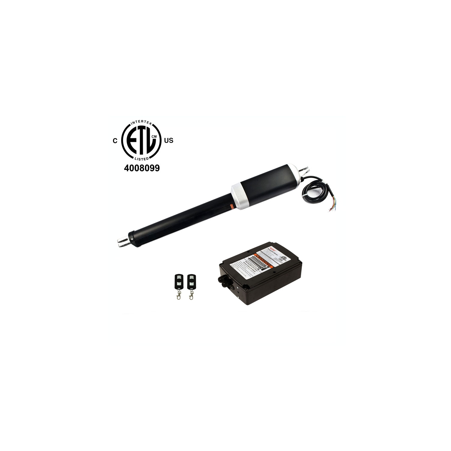 GG650U ETL LISTED GATE OPENER OPERATOR FOR SINGLE SWING GATES