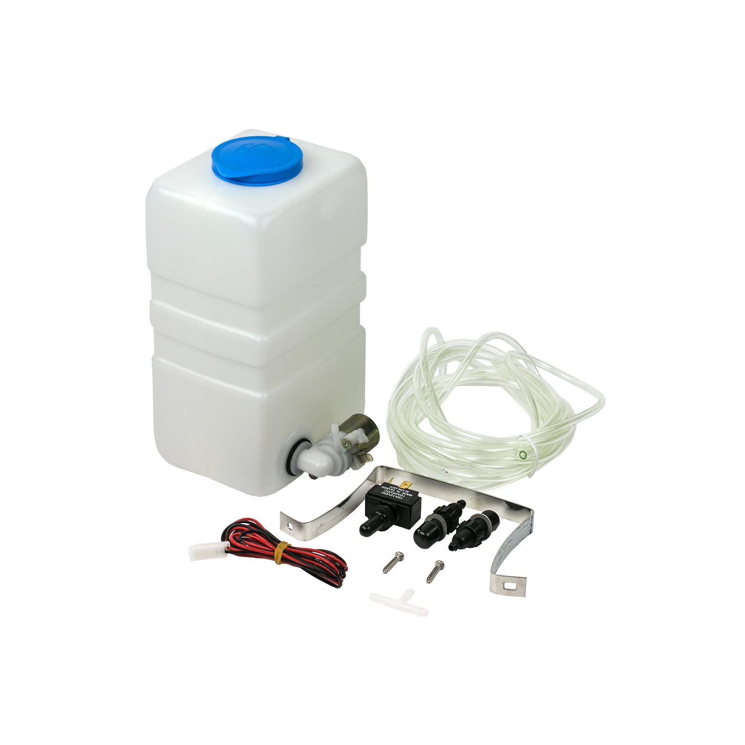 Sea-Dog Windshield Washer Kit Complete - Plastic