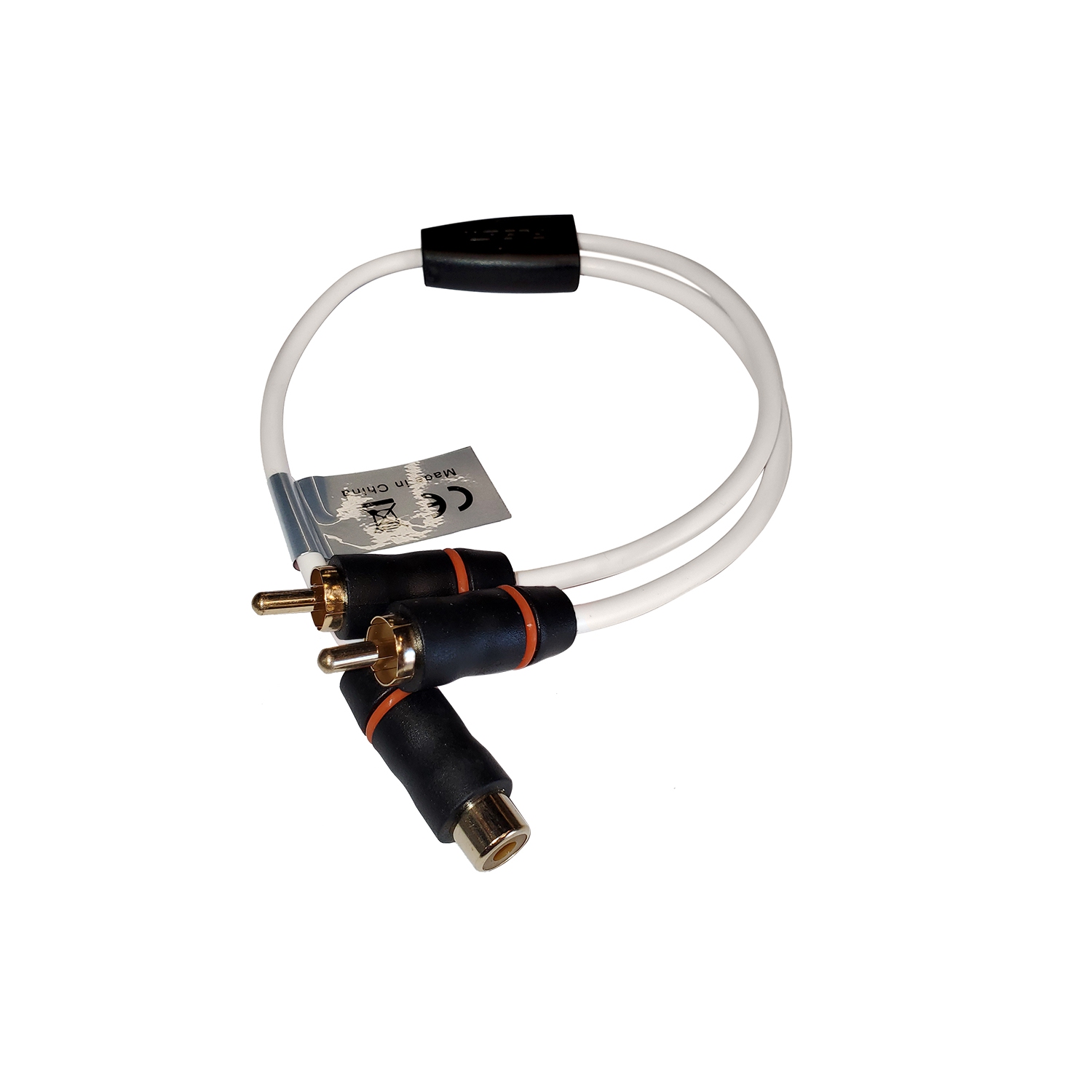 FUSION EL-RCAYM RCA Standard Splitter 1 Female to 2 Male