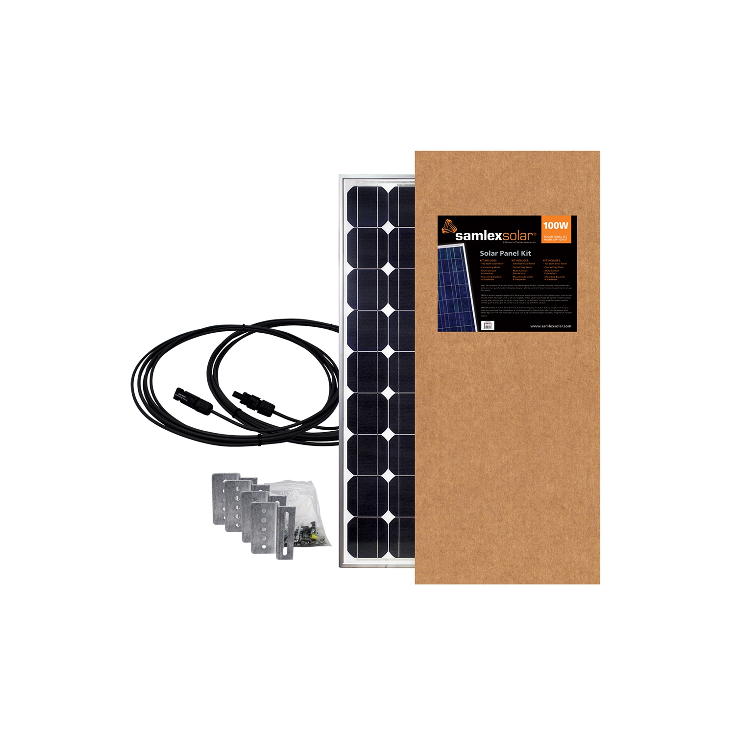 Samlex 100W Solar Panel Kit