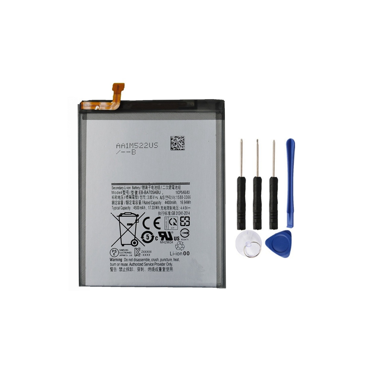 Replacement Battery & Repair Tools Compatible for Samsung Galaxy A70 2019, EB-BA705ABN EB-BA705ABA EB-BA705ABE
