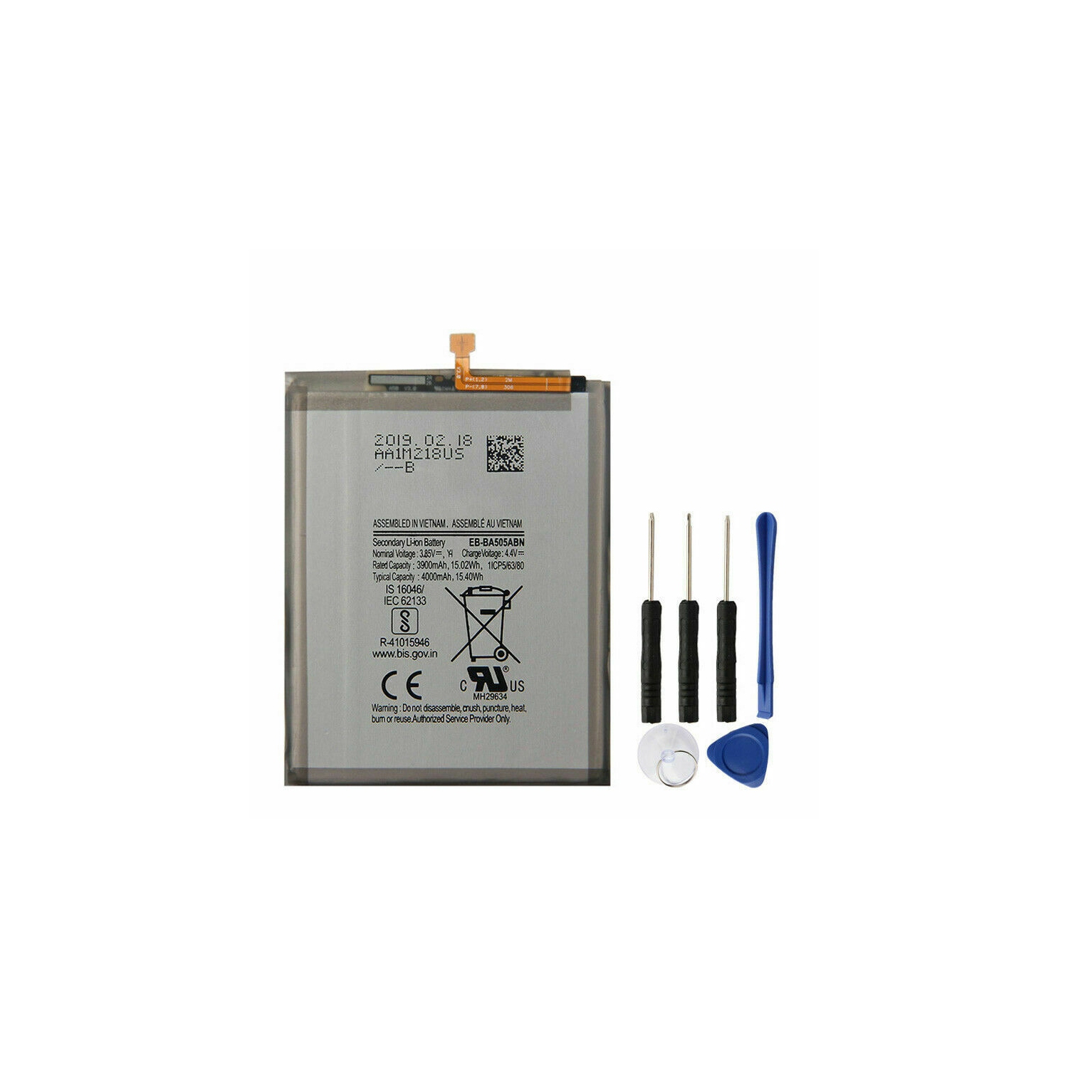 Replacement Battery for Samsung Galaxy A20 / A30 / A30s / A50, A202 EB-BA205ABN EB-BA305ABN A505 EB-BA505ABN