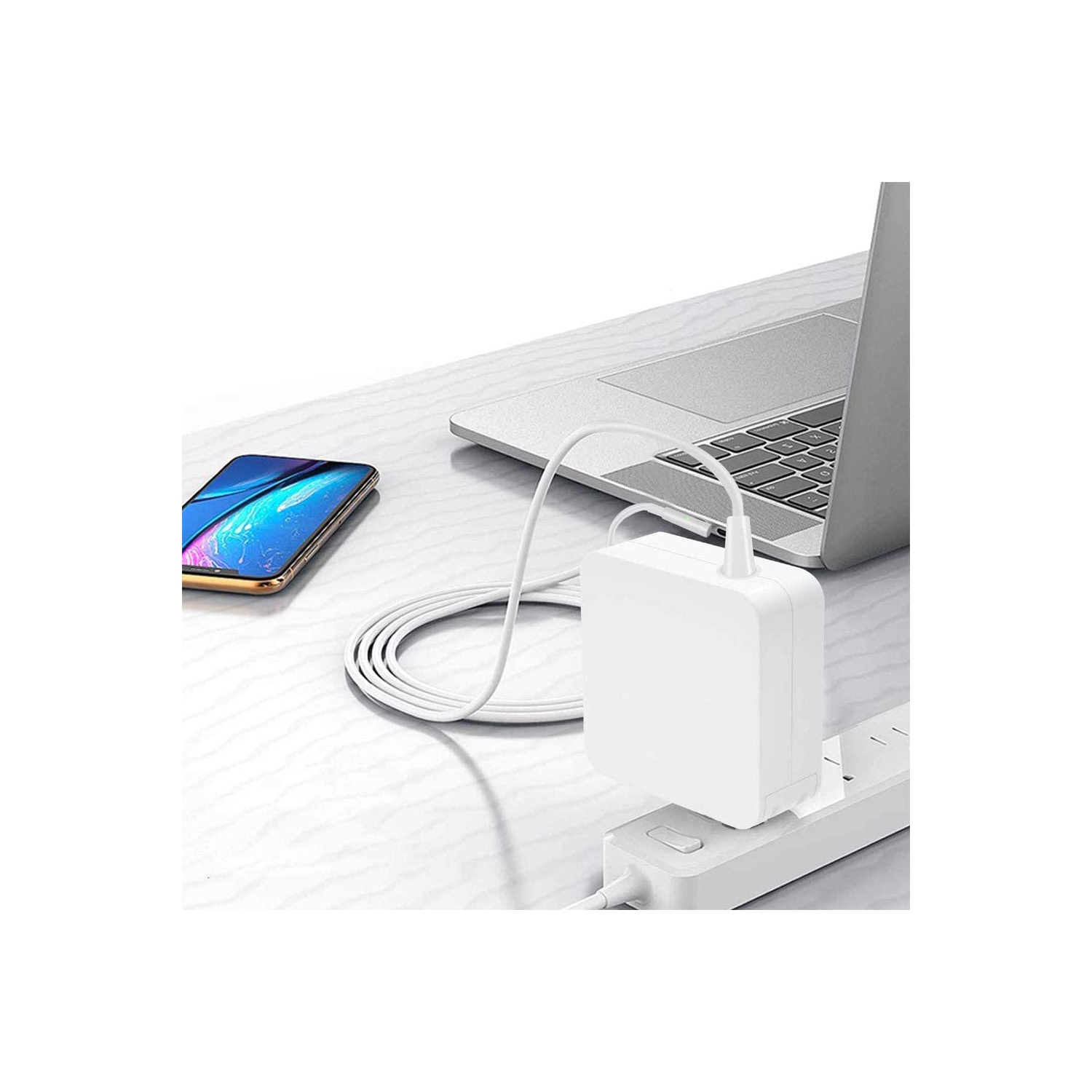 Wingomart MacBook Pro 60W MagSafe Charger with L-Tip Power Adapter for Apple MagSafe MacBook