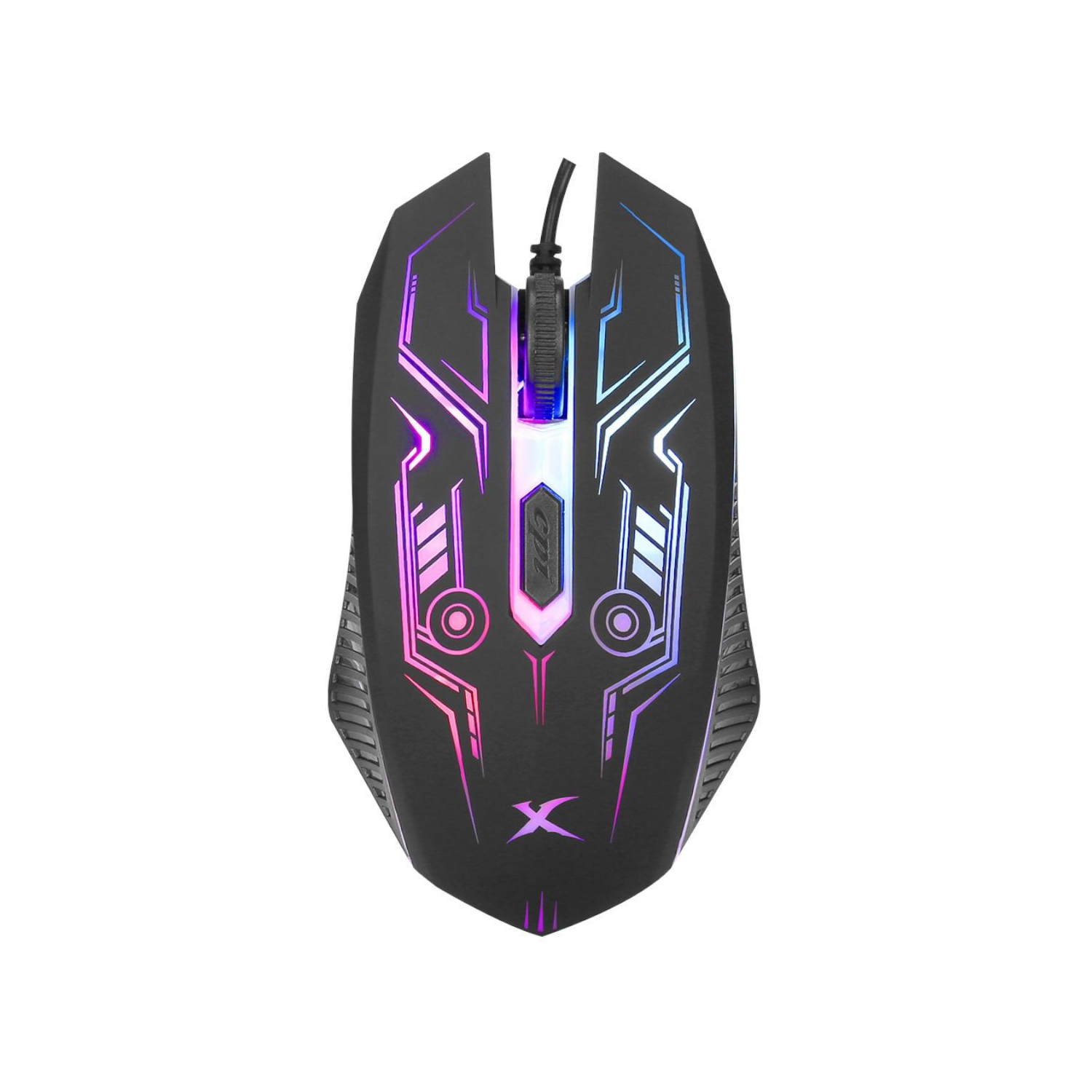 Xtrike Me CM-406 - Ensemble de Clavier, Souris, Casque et Tapis, Filaire avec Rétro-Éclairage