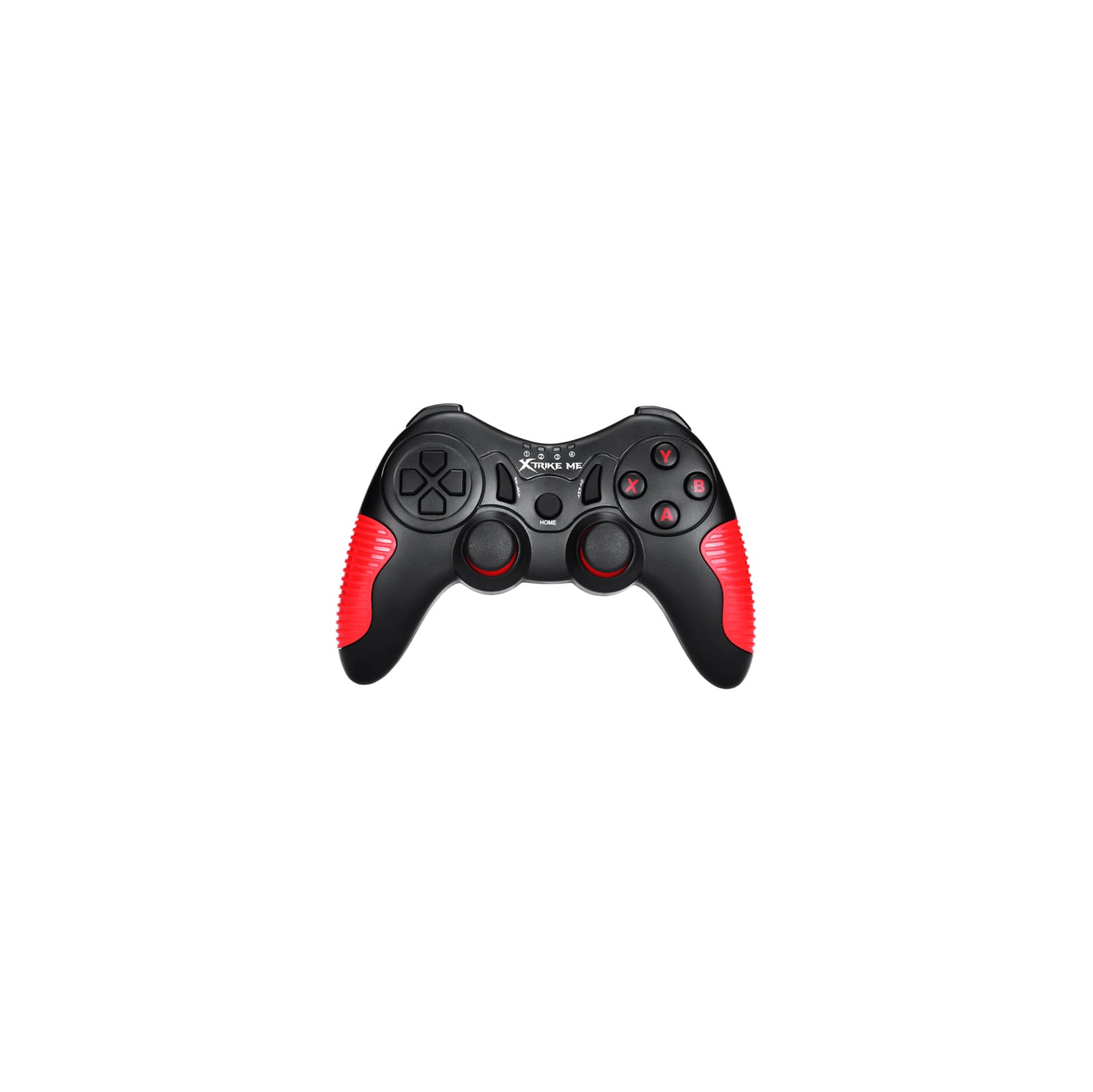 Xtrike Me GP-45 - Wireless Gamepad with Integrated Battery, Bluetooth or Wired, For Android and PC, Black