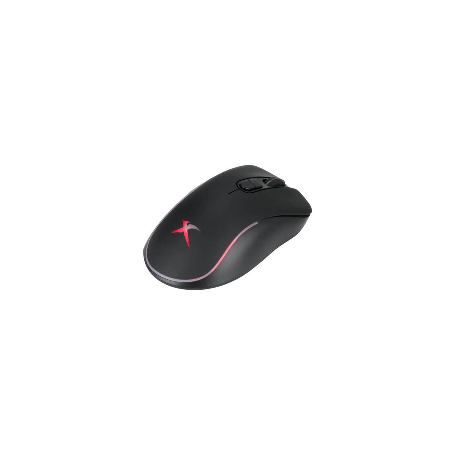 Xtrike Me GMP-290 - Ensemble de Souris de Jeu Optique, Filaire DPI 1200 à 3600 et Tapis de Souris Rouge