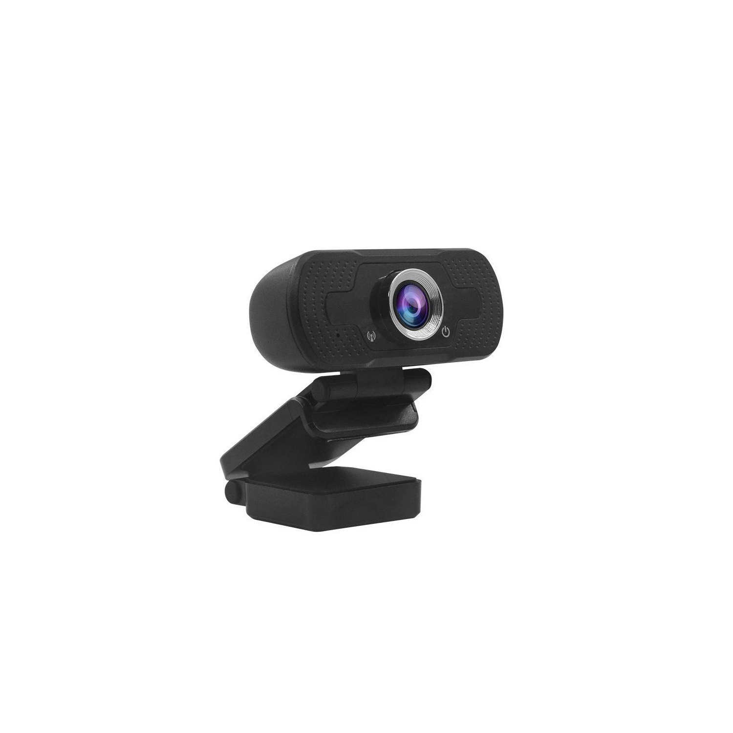 HD Webcam 1080P with built-in microphone, USB Plug and Play, No software installation needed, Support Windows & Mac