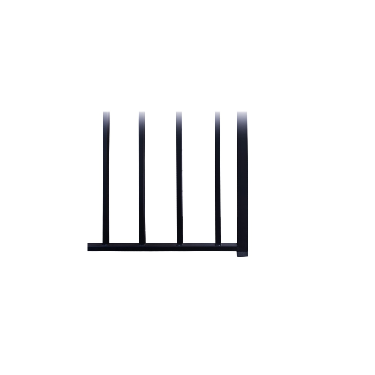 ALEKO DG12MADSSW Madrid Style Single Swing Steel Driveway Gate 12'