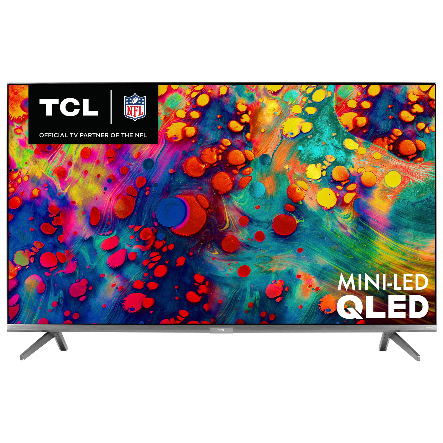 TCL 6-Series 65" 4K UHD HDR QLED Mini-LED Roku OS Smart TV (65R635-CA)