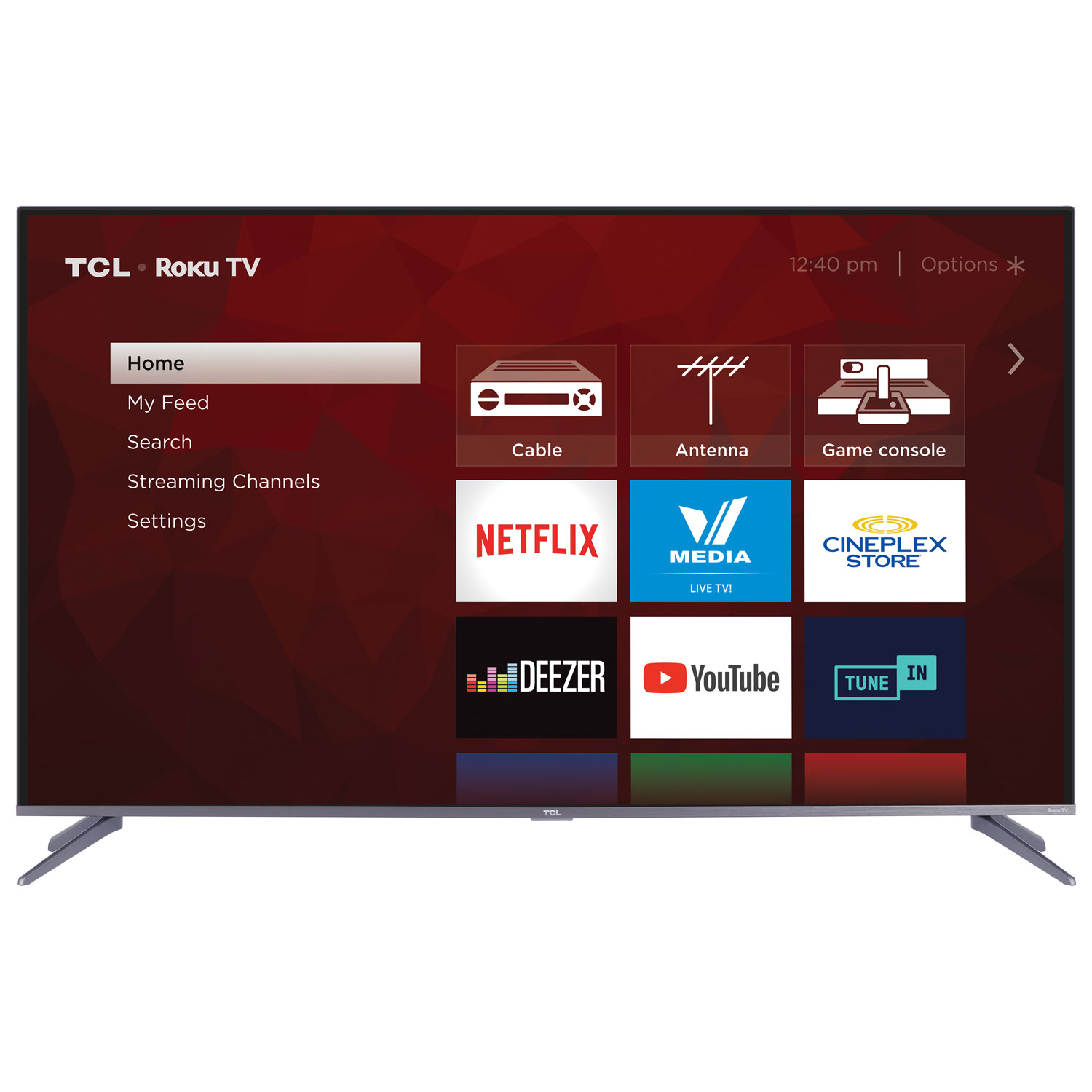 TCL 5-Series 55" 4K UHD HDR QLED Roku OS Smart TV (55S535-CA)