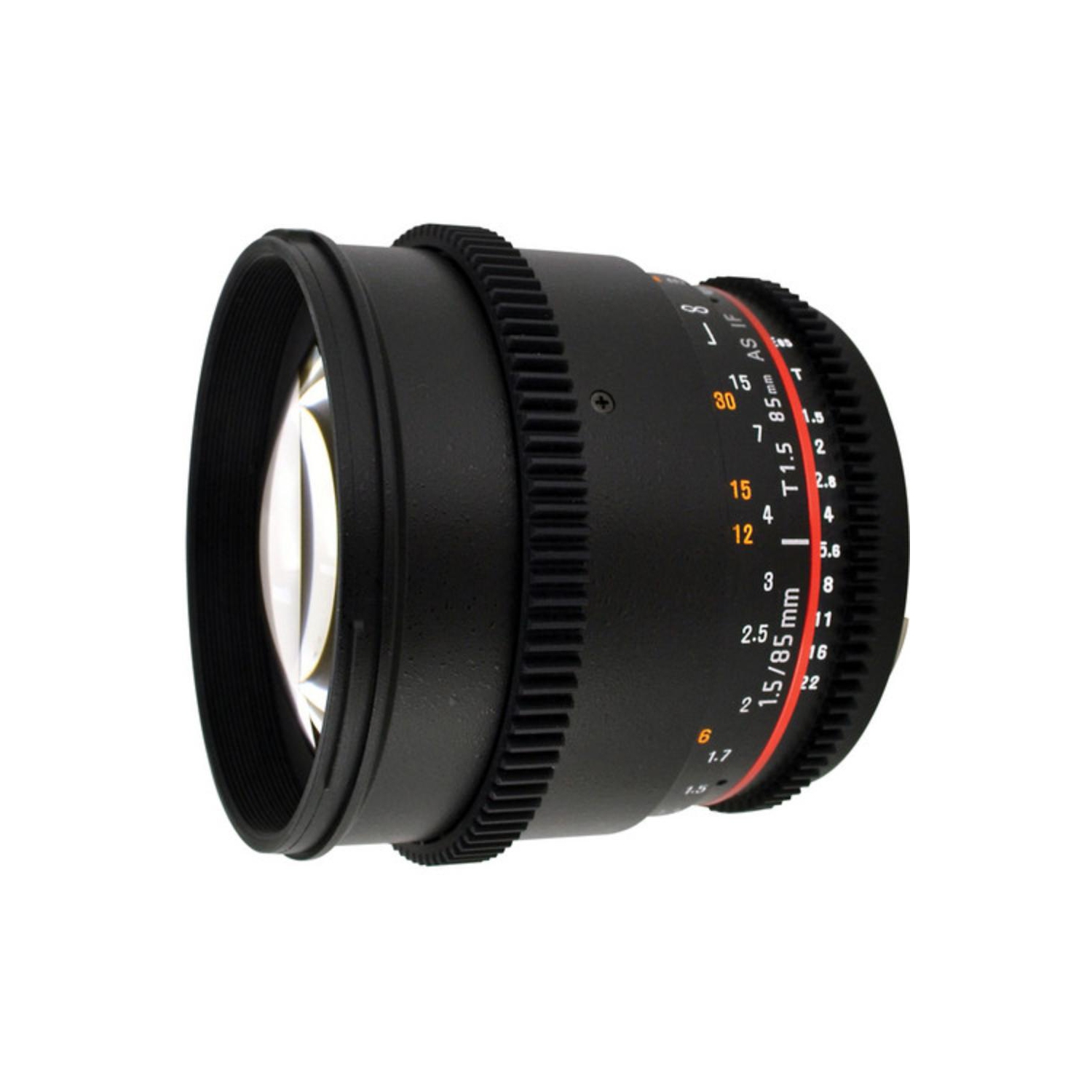 Relaunch Aggregator The High-power 85mm T1.5 Portrait Cine Lens For Sony Alpha Dslr Cameras Is An Ex