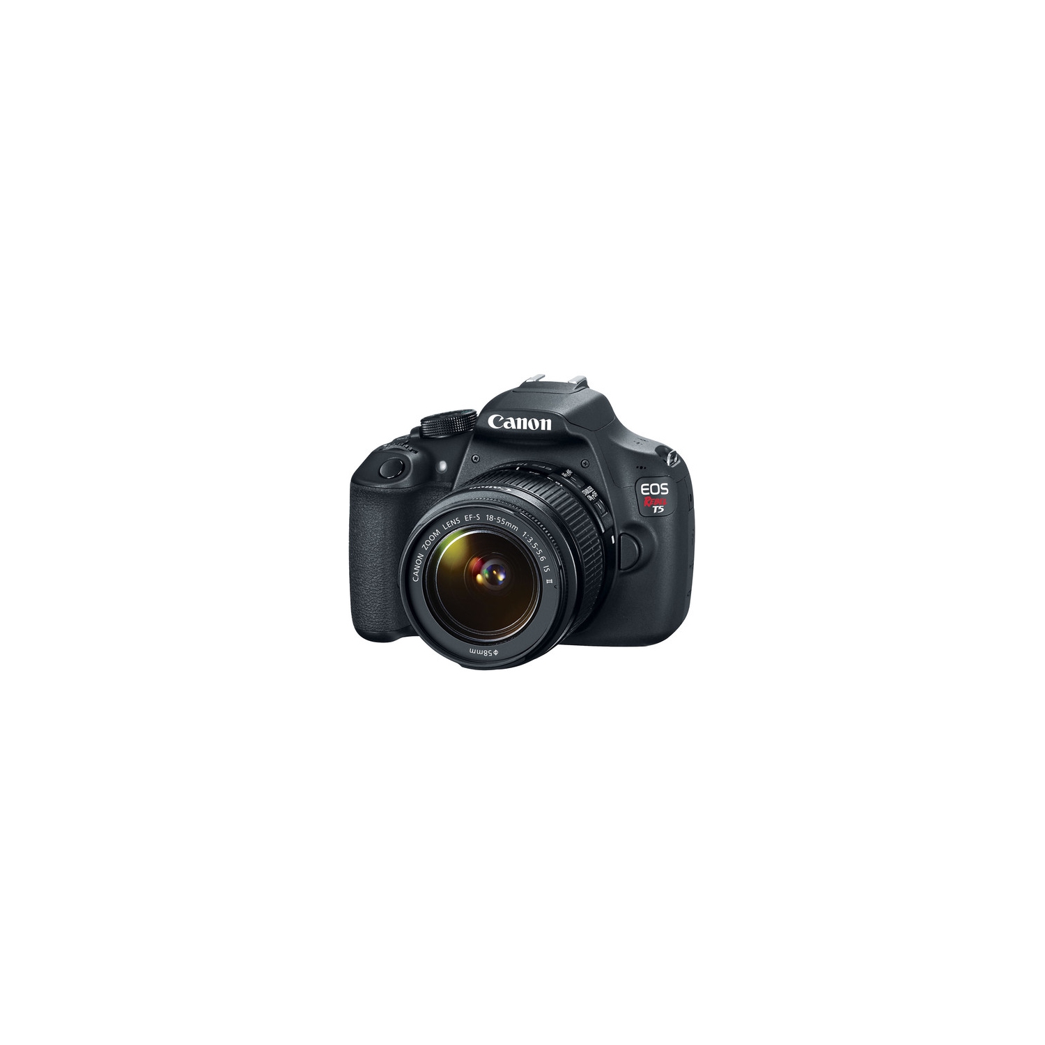 Canon EOS Rebel T5 EF-S 18-55mm IS II DSLR Kit with 32GB Memory, Flash,5 Piece Filters $50 Gift Card And More - US Version w/ Seller Warranty