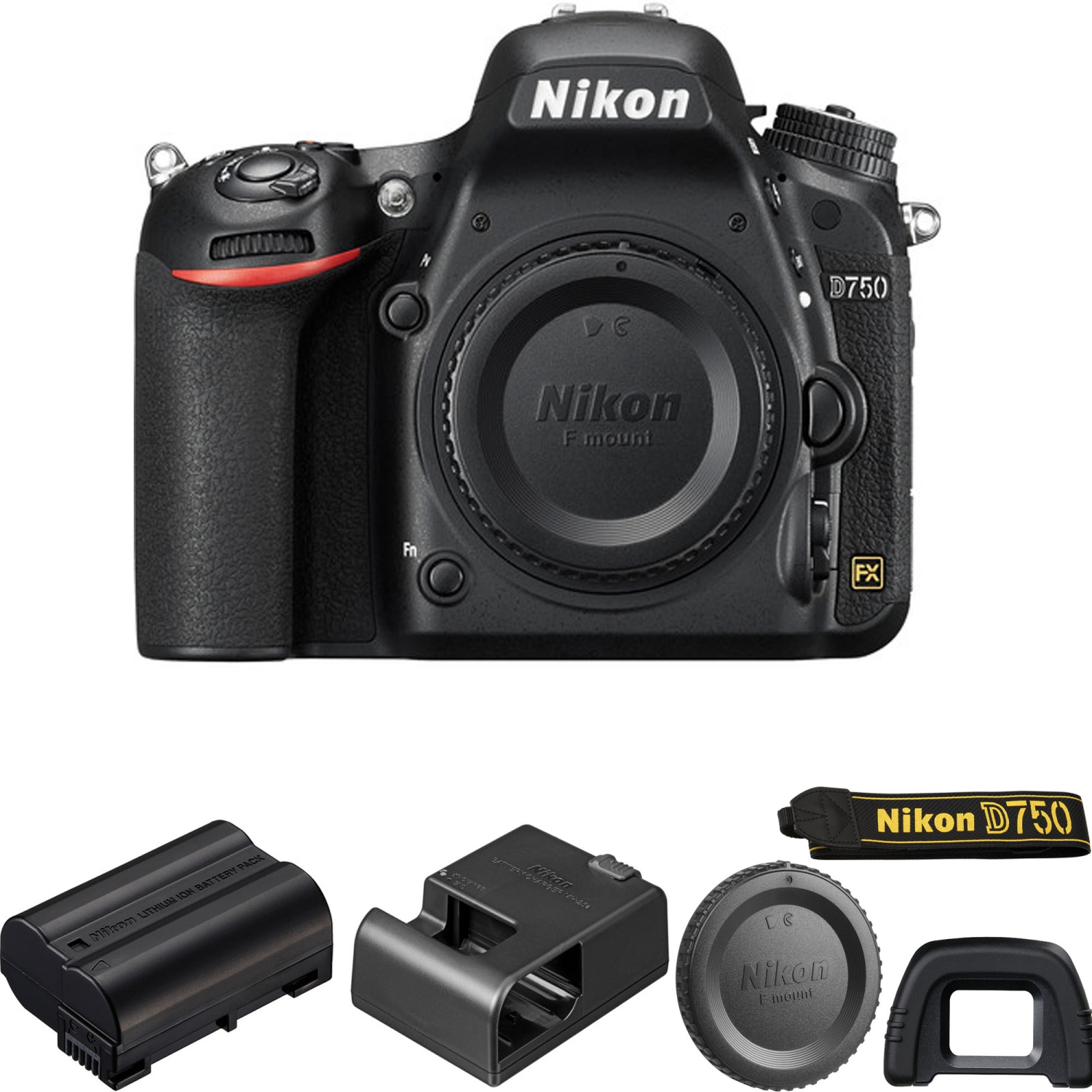 Nikon D750 DSLR Camera US RETAIL - US Version w/ Seller Warranty