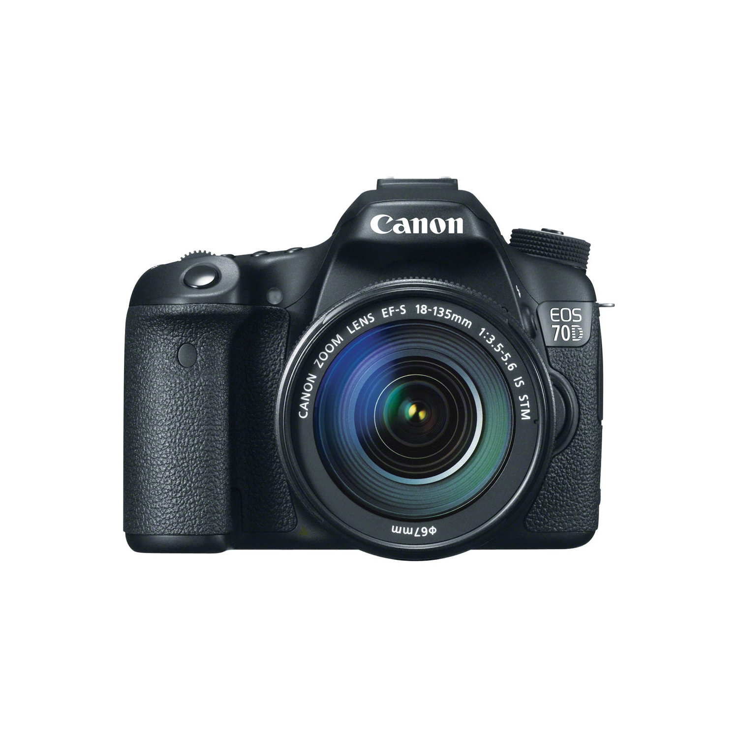 Canon EOS 70D DSLR Camera with 18-135mm and 70-300mm Lenses Kit - US Version w/ Seller Warranty