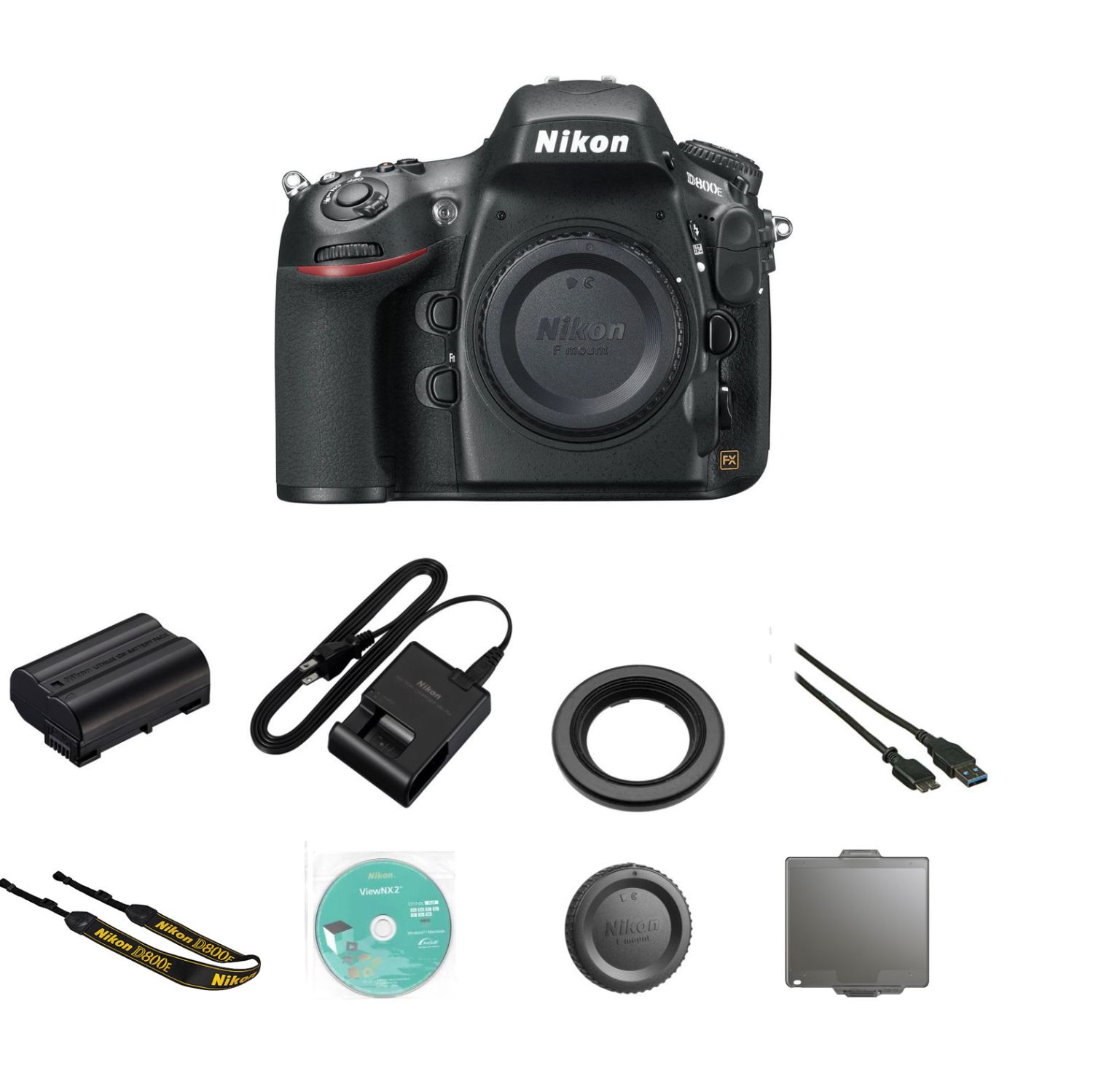 Nikon D800E Digital SLR Camera USA RETAIL MODEL - US Version w/ Seller Warranty