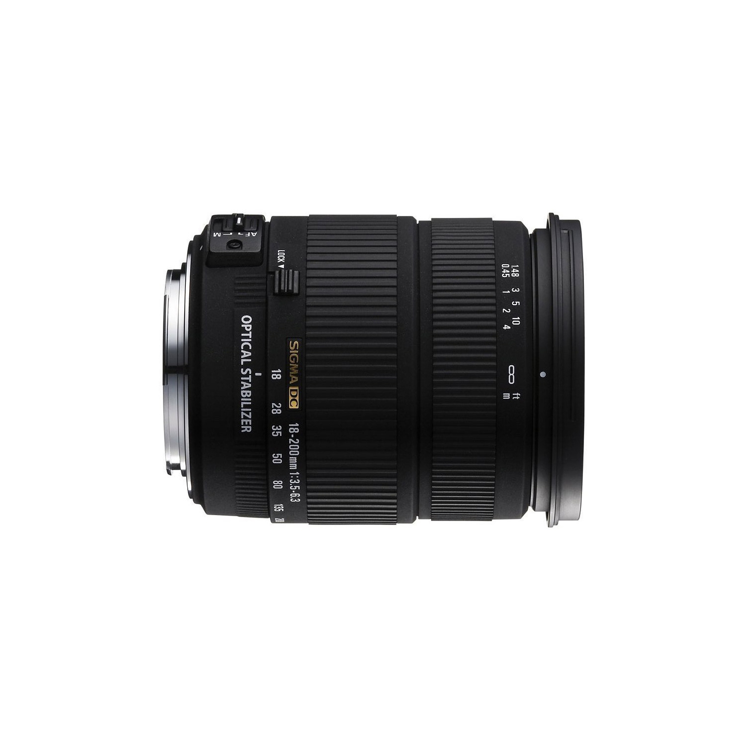 Sigma 18-200mm f/3.5-6.3 DC Macro OS HSM Lens F/ Nikon - US Version w/ Seller Warranty