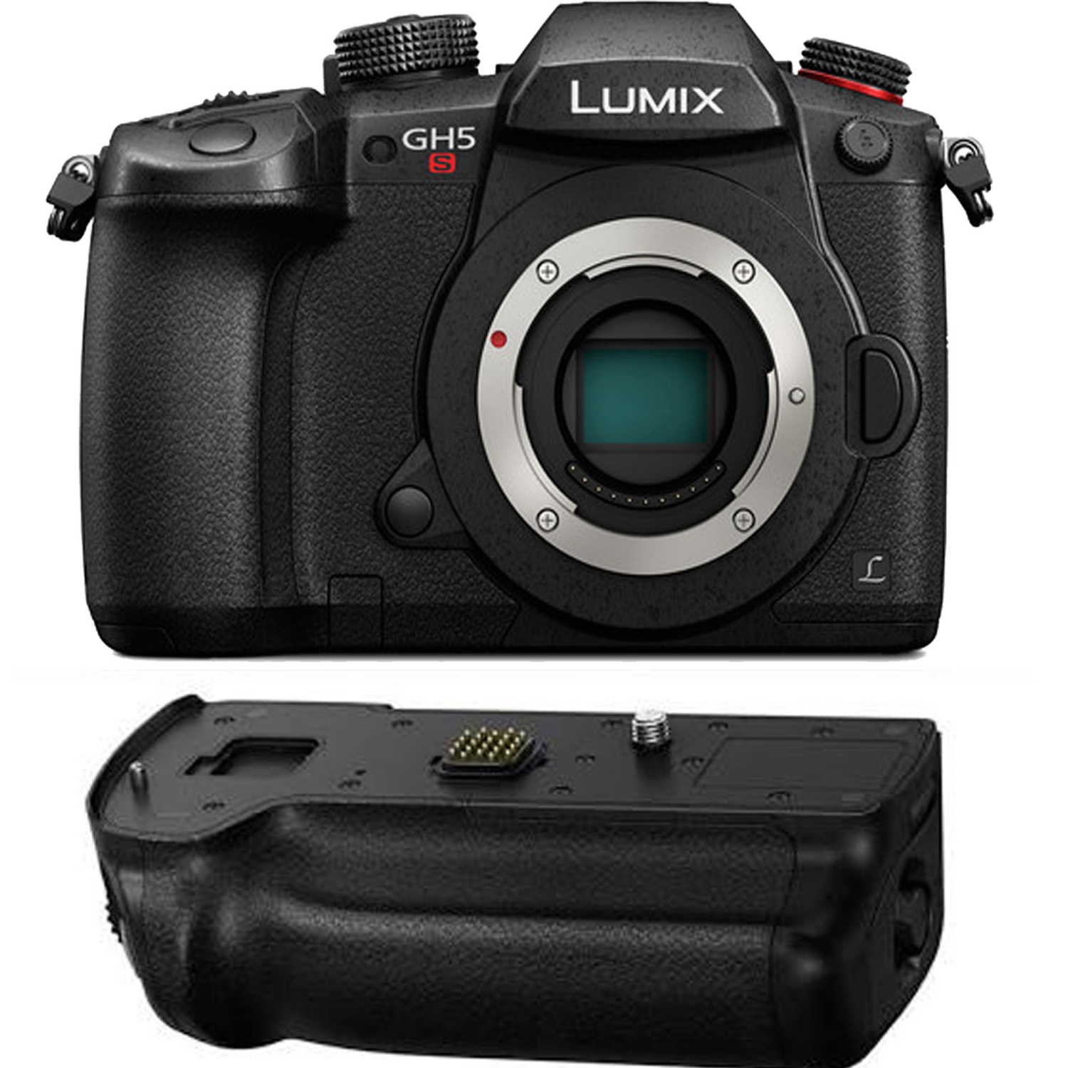 Panasonic Lumix DC-GH5S Mirrorless Micro Four Thirds Digital Camera with Battery Grip - US Version w/ Seller Warranty