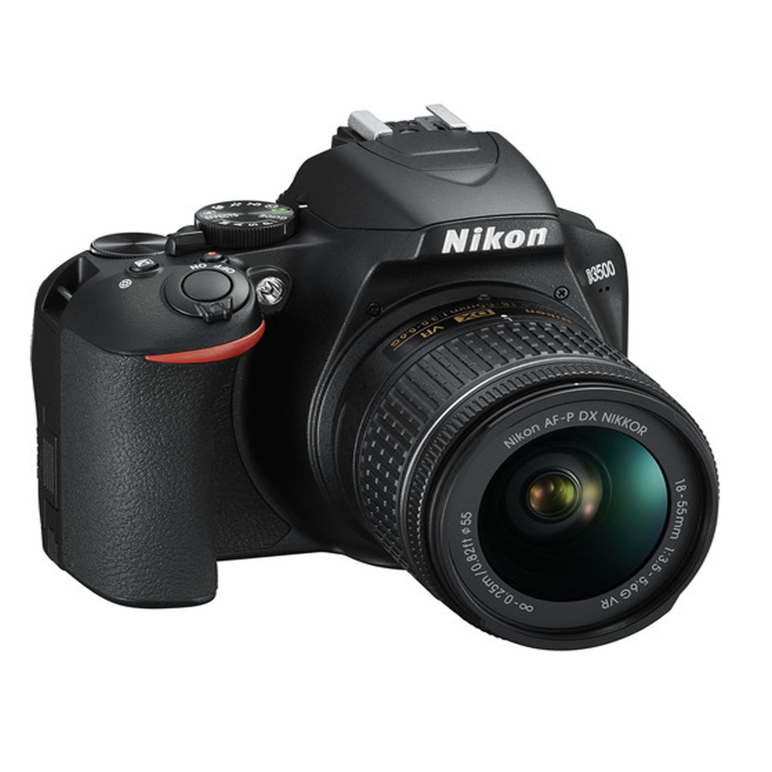 Nikon D3500 DSLR Camera with 18-55mm Lens |Nikon Case | Sandisk 32GB Memory Card |Cleaning Kit - Holiday Gift Special - US Version w/ Seller Warranty