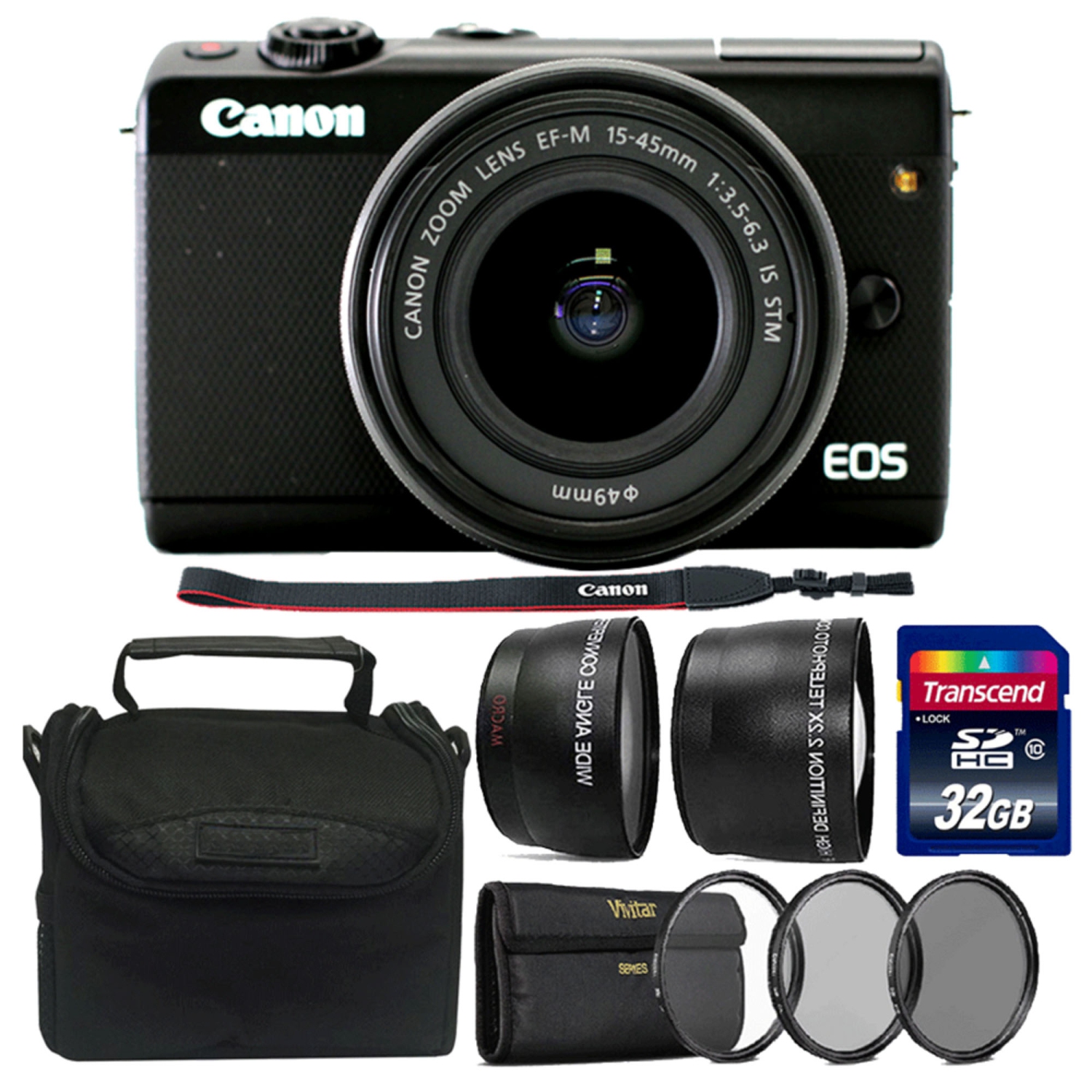 Canon PowerShot G7 X Mark III Digital Camera (Black) with 64GB Accessory Bundle - US Version w/ Seller Warranty