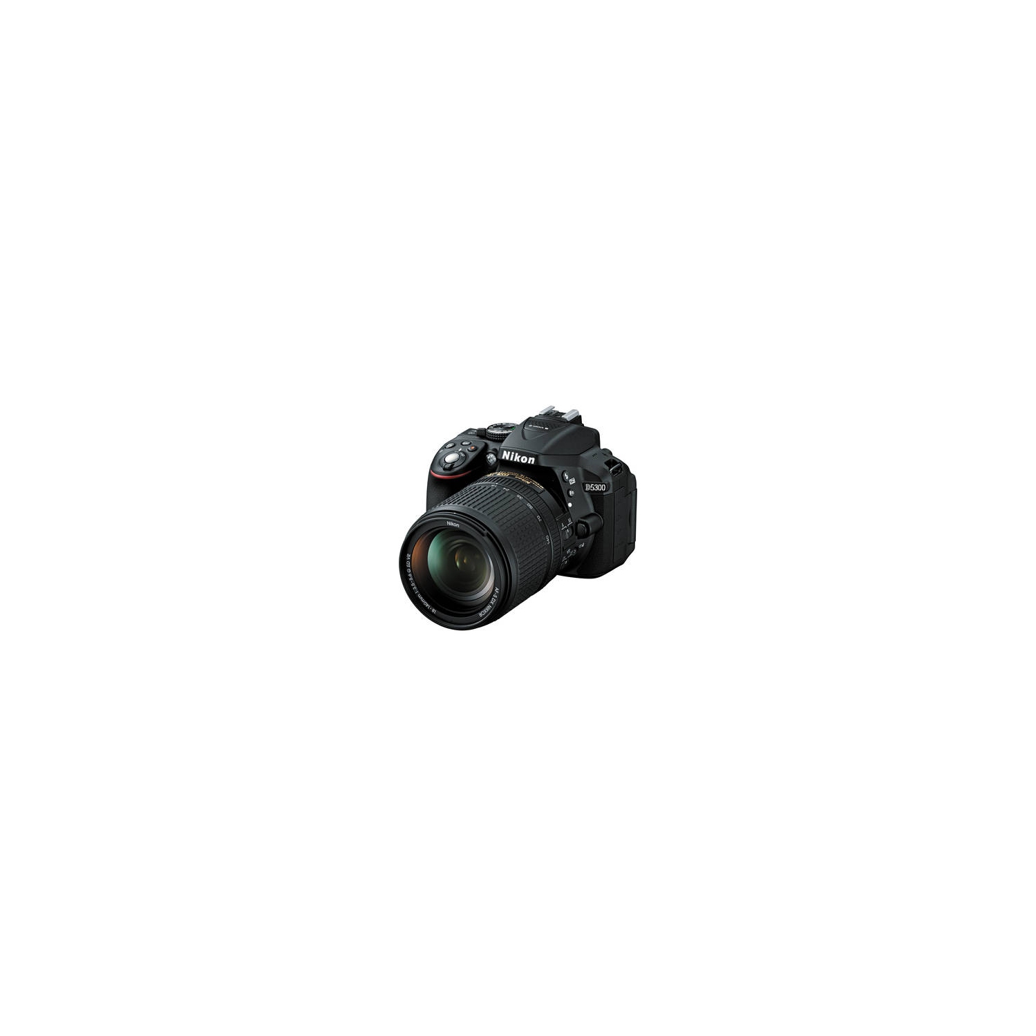 Nikon D5300 DSLR Camera w/Nikon 18-140mm Lens - Black - US Version w/ Seller Warranty
