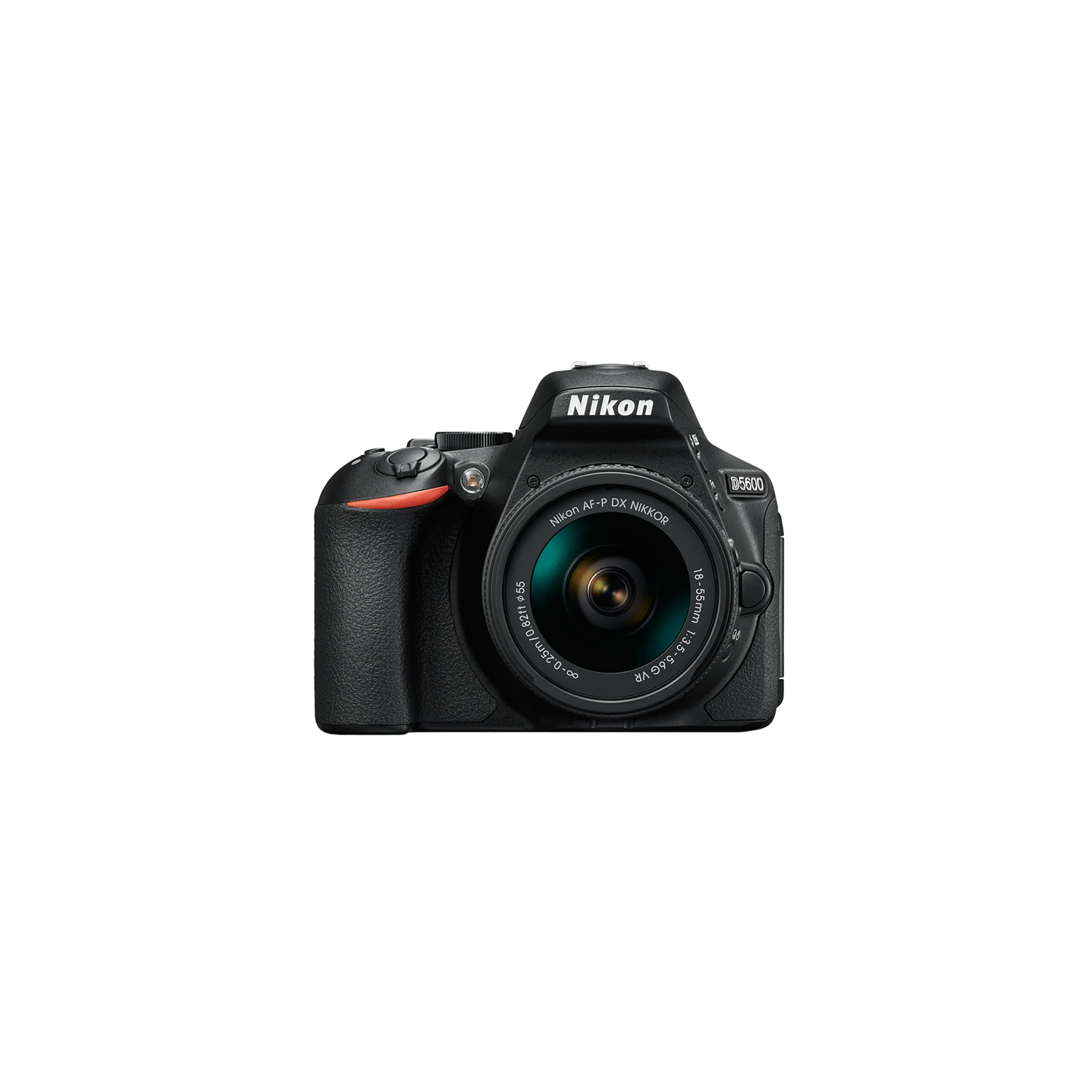 Nikon D5600 24.2 MP SLR - Black - AF-P DX 18-55mm VR Lens - US Version w/ Seller Warranty