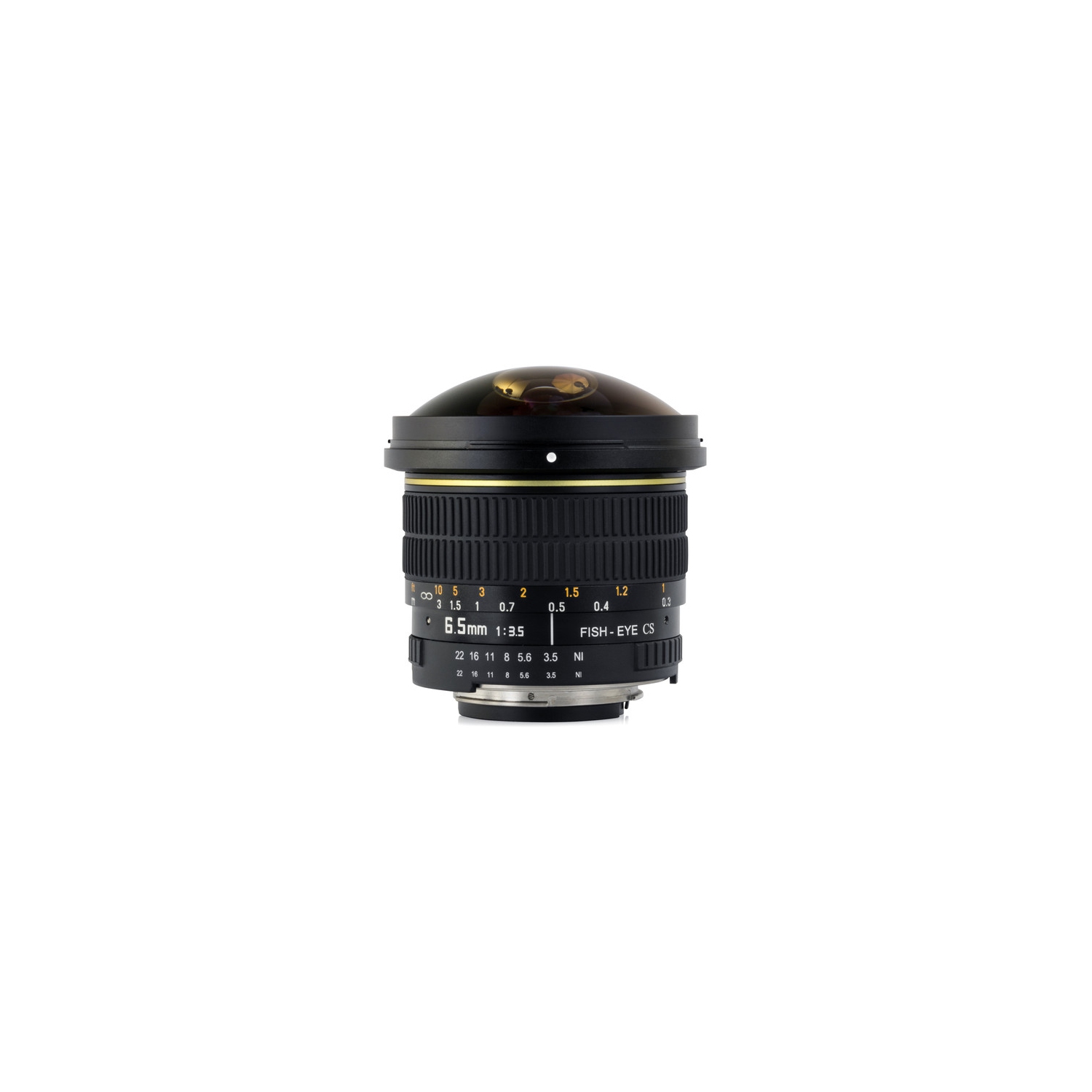 Opteka 6.5mm f/3.5 Circular Fisheye Lens for Nikon F - US Version w/ Seller Warranty